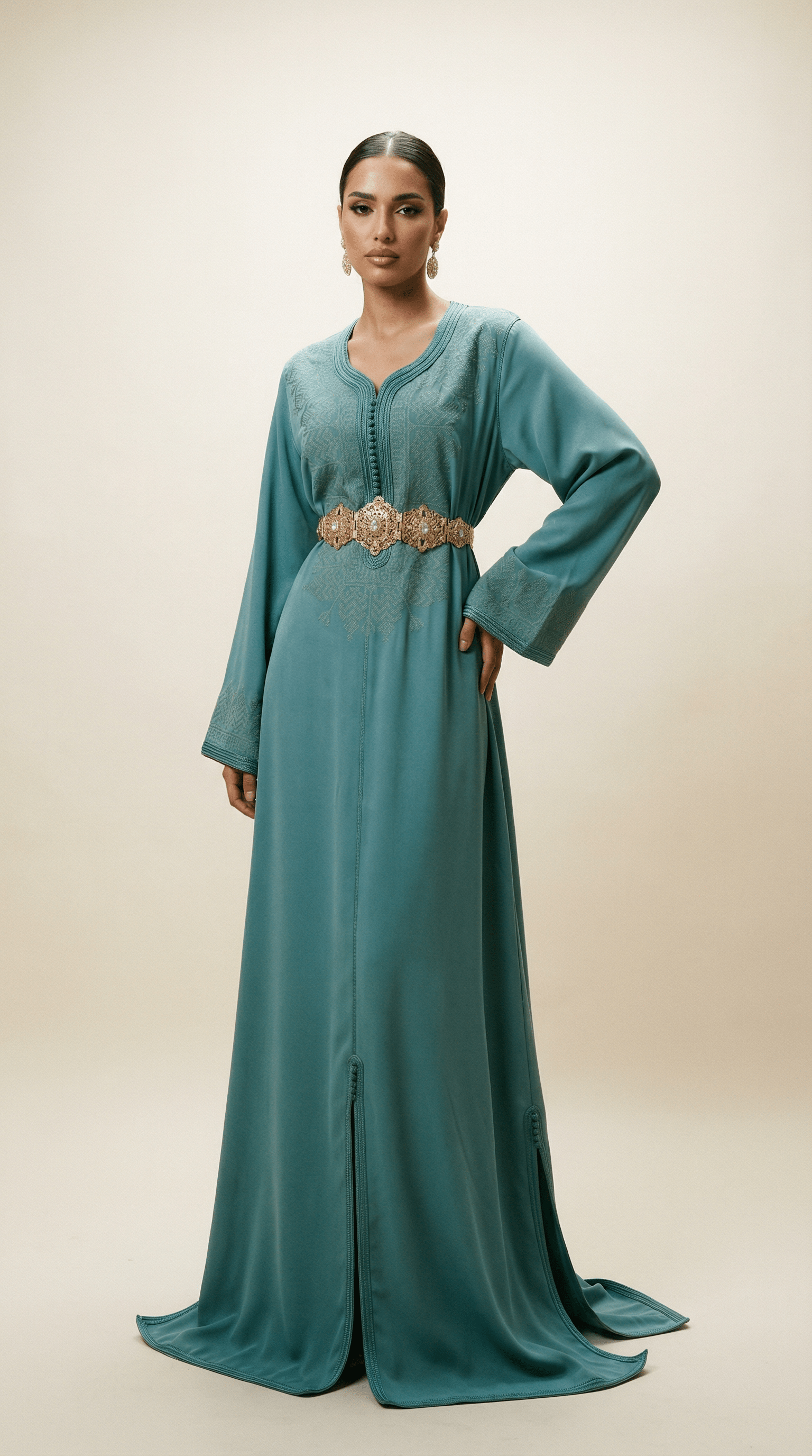 Caftan Misa mintgreen