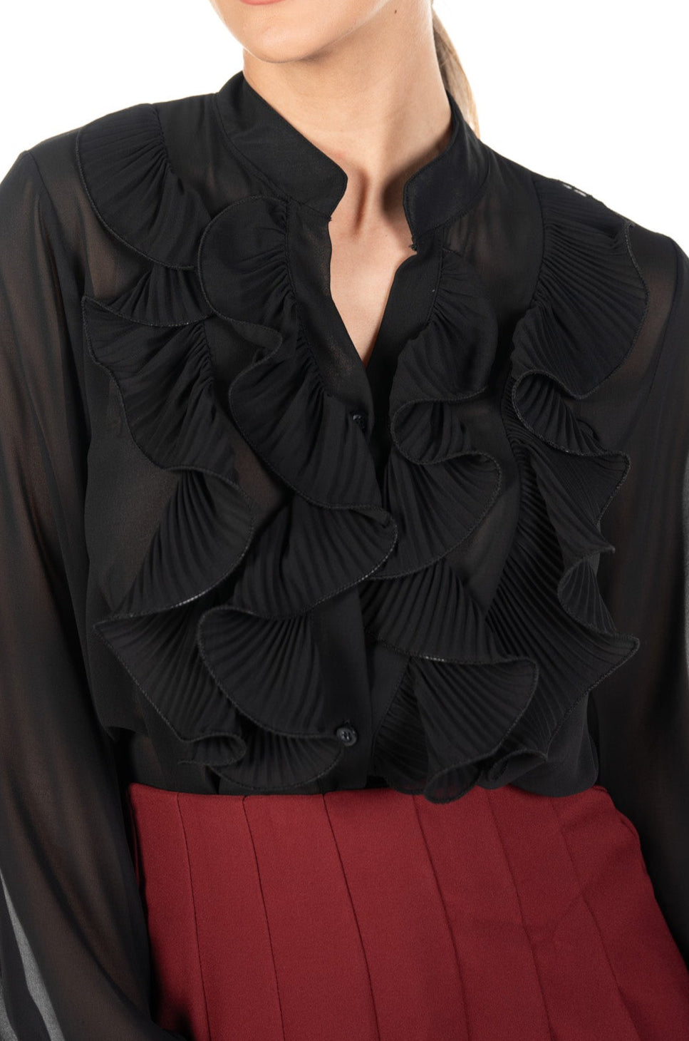 Blouse Lot Black