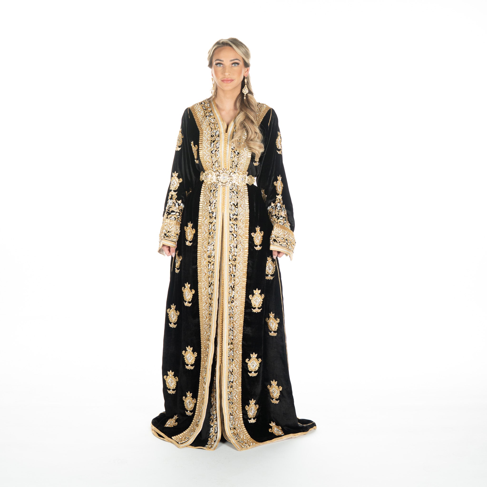 Exclusieve Caftan Aleena Black
