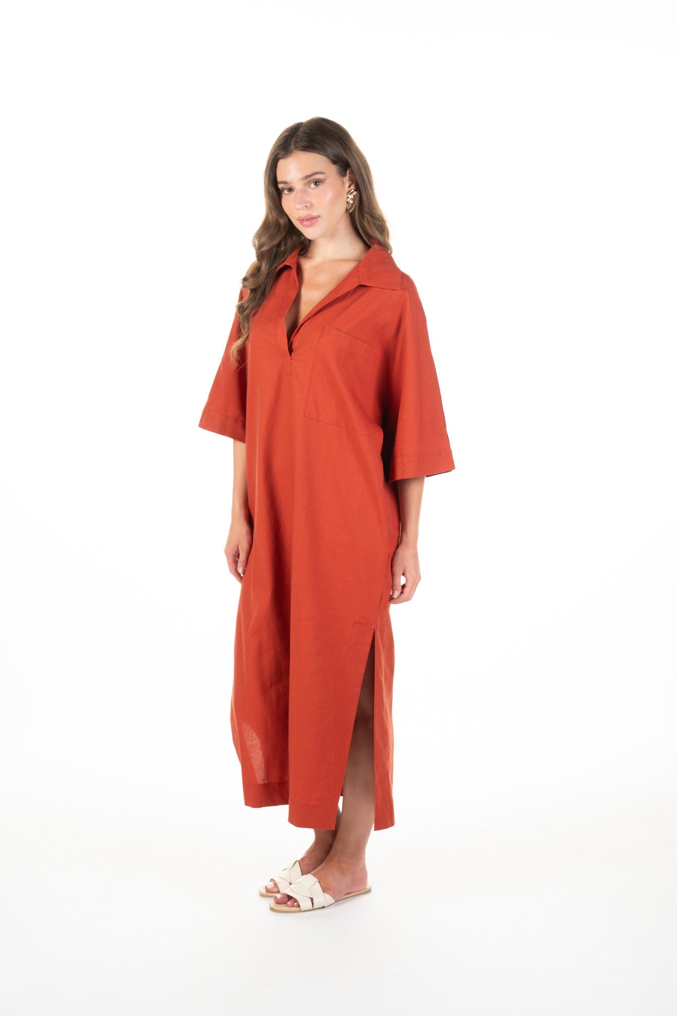 Dress Elizabeth Orange