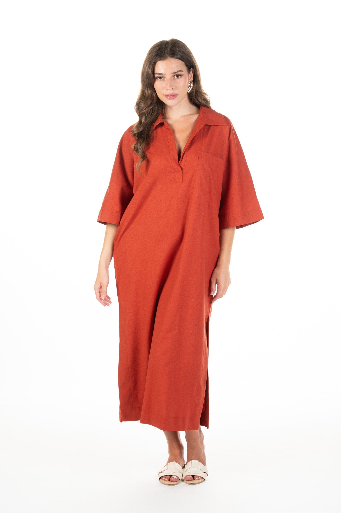 Dress Elizabeth Orange