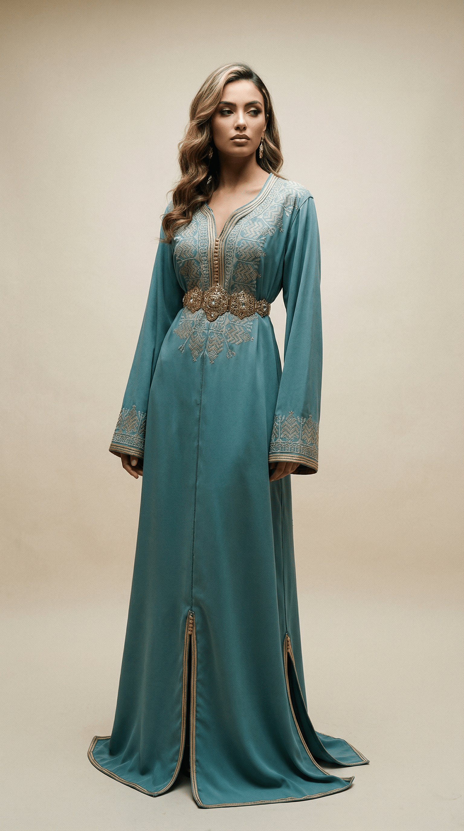 Caftan Misa Darkseagreen