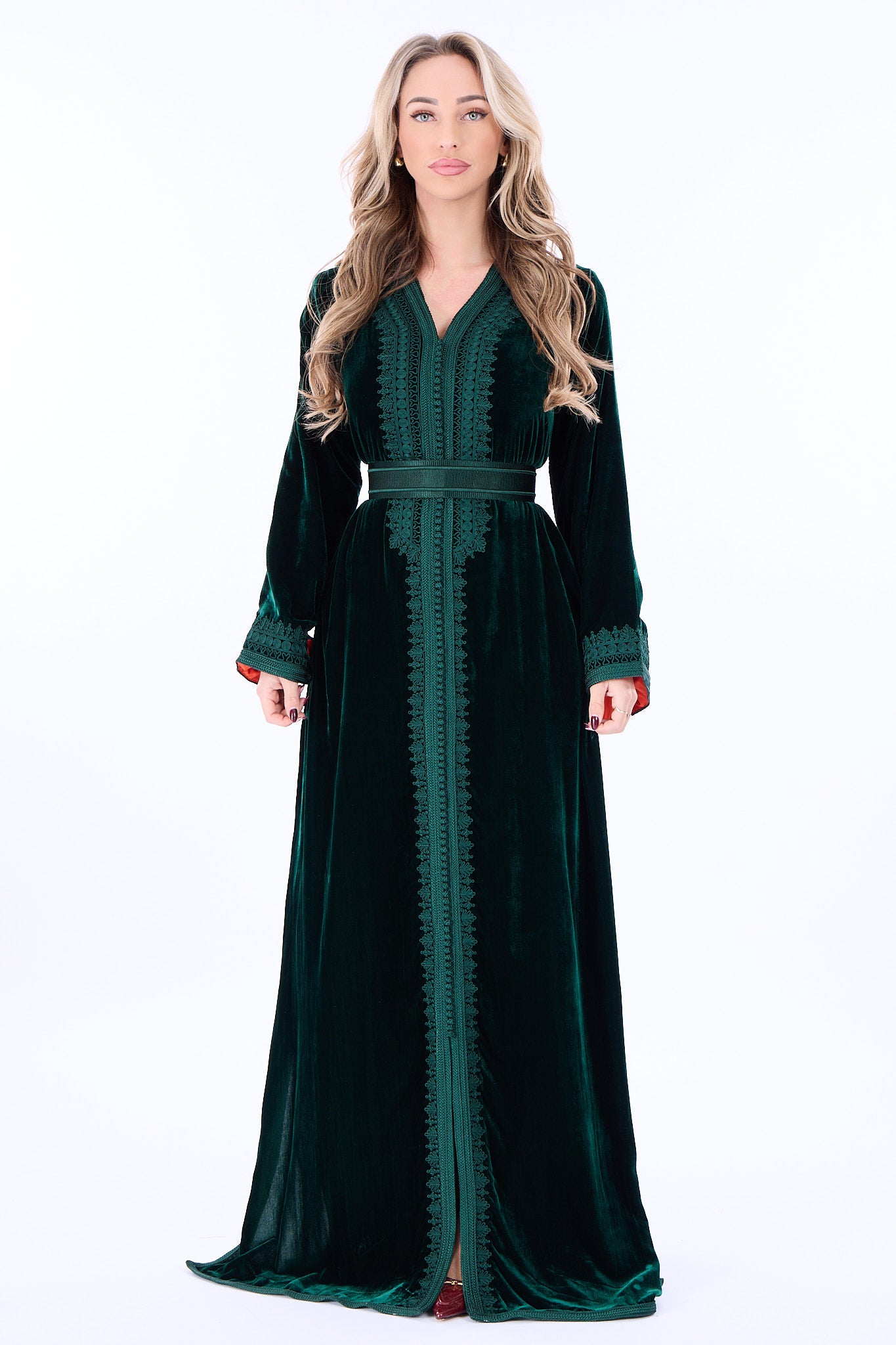 Caftan Amani Darkgreen