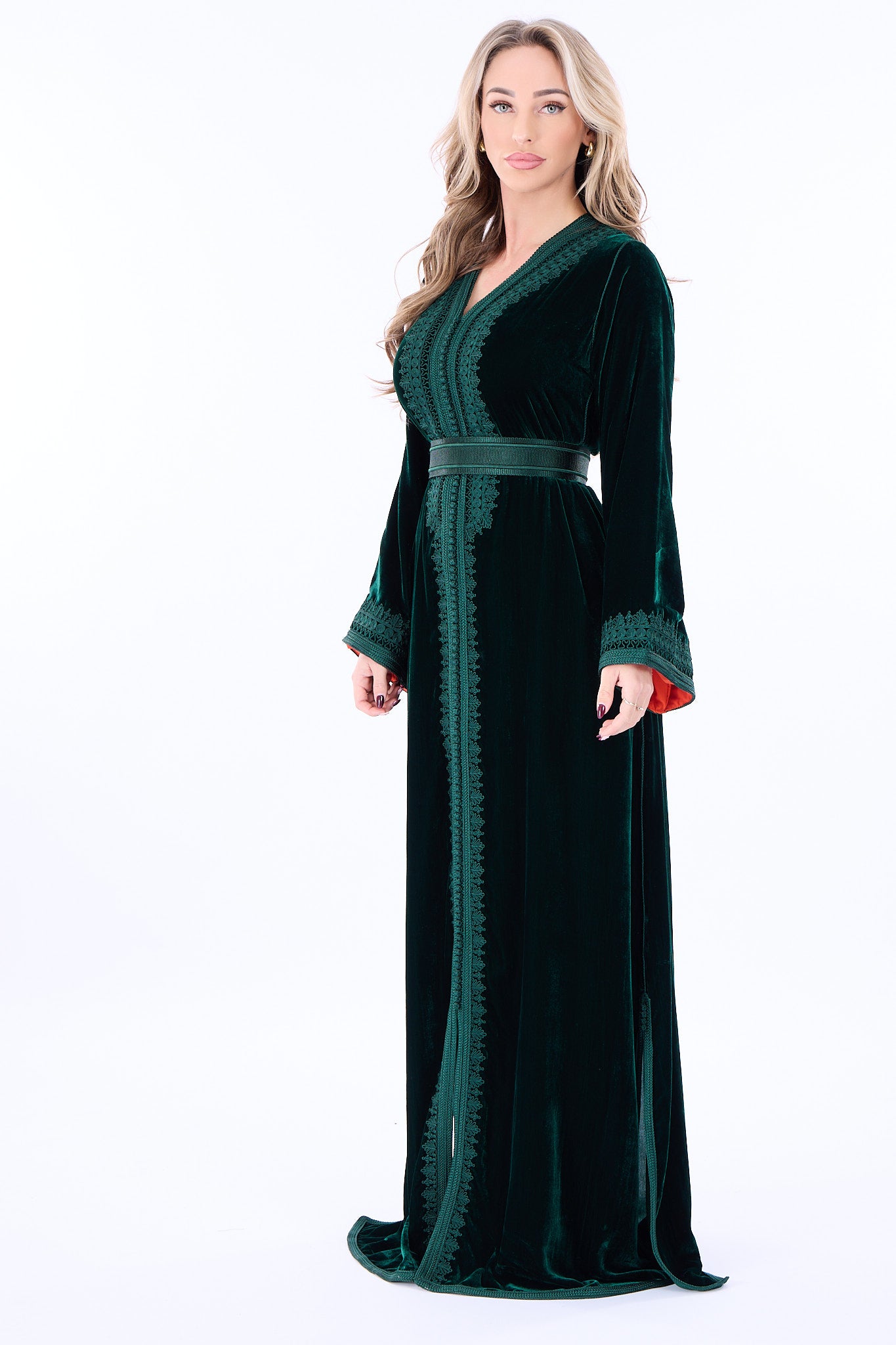 Caftan Amani Darkgreen