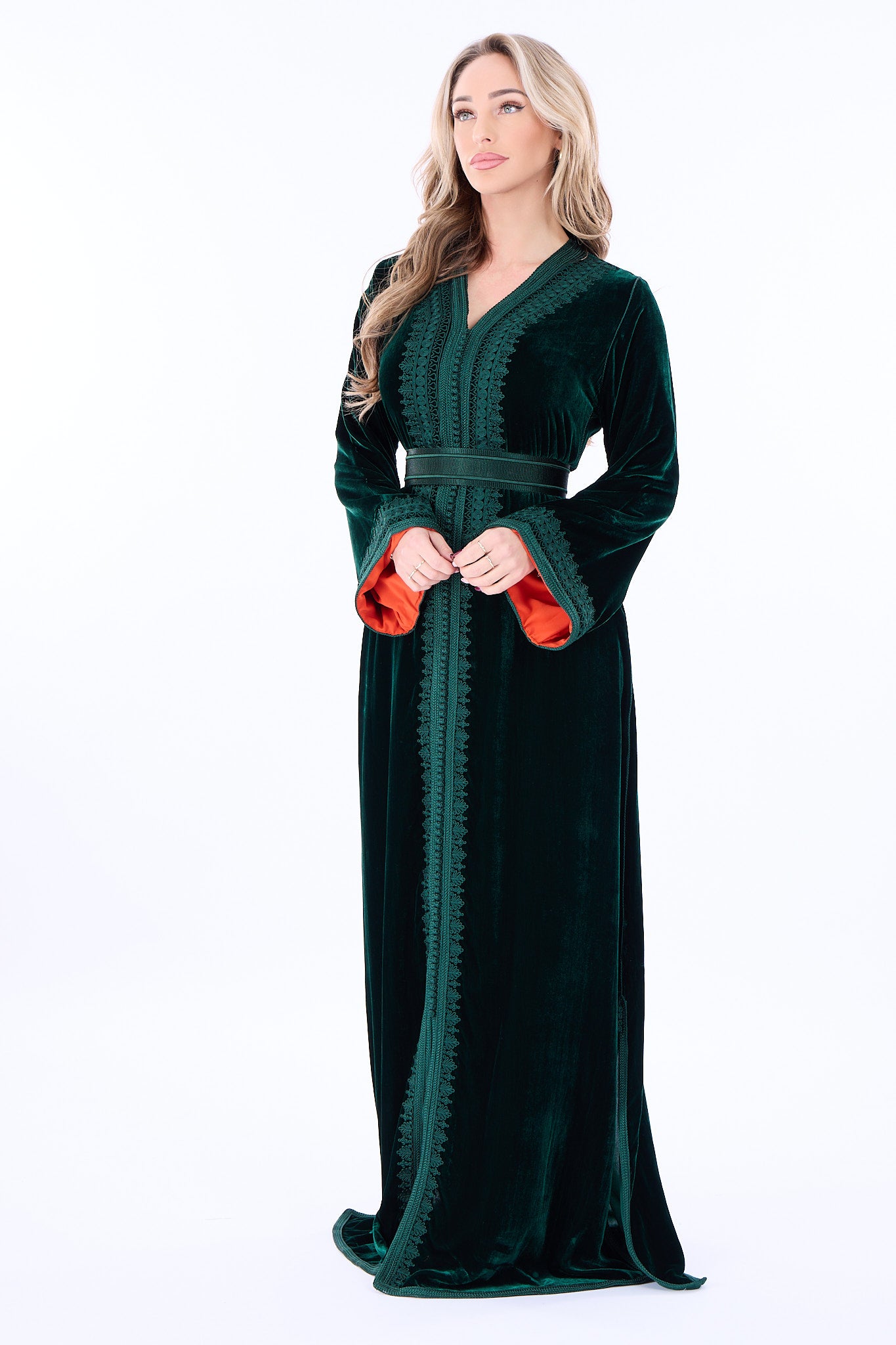 Caftan Amani Darkgreen