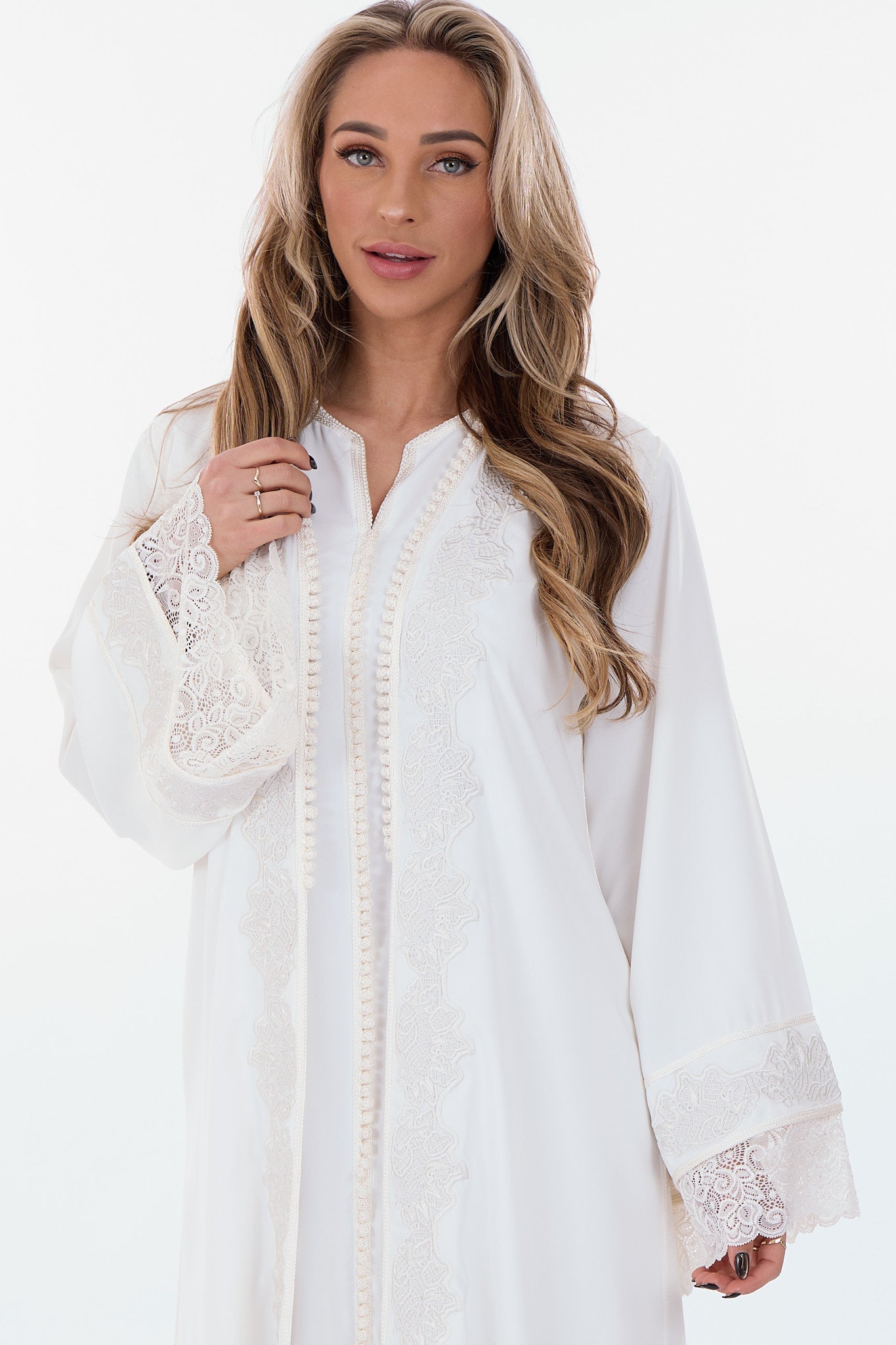 Caftan Jannah White