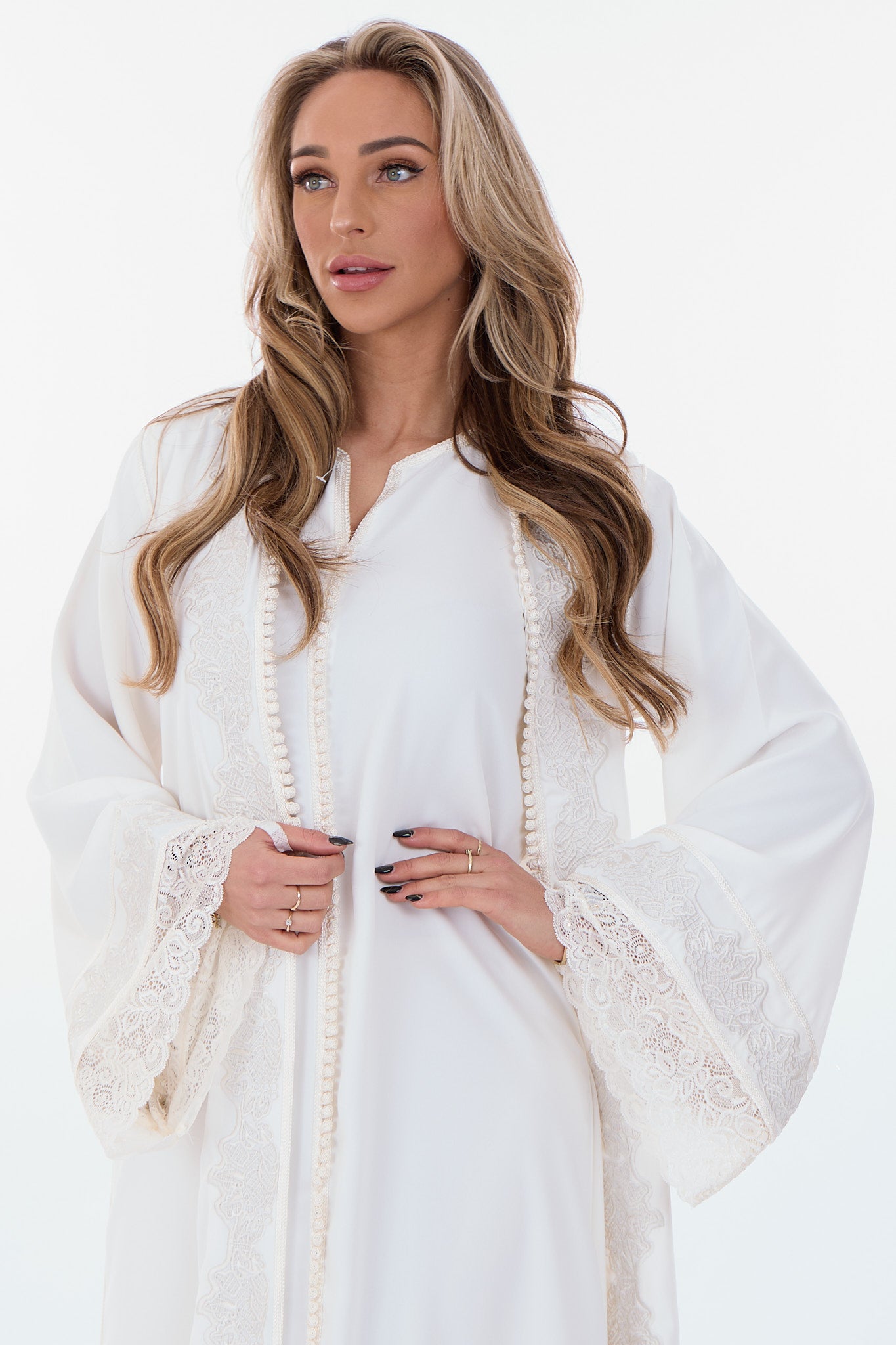 Caftan Jannah White