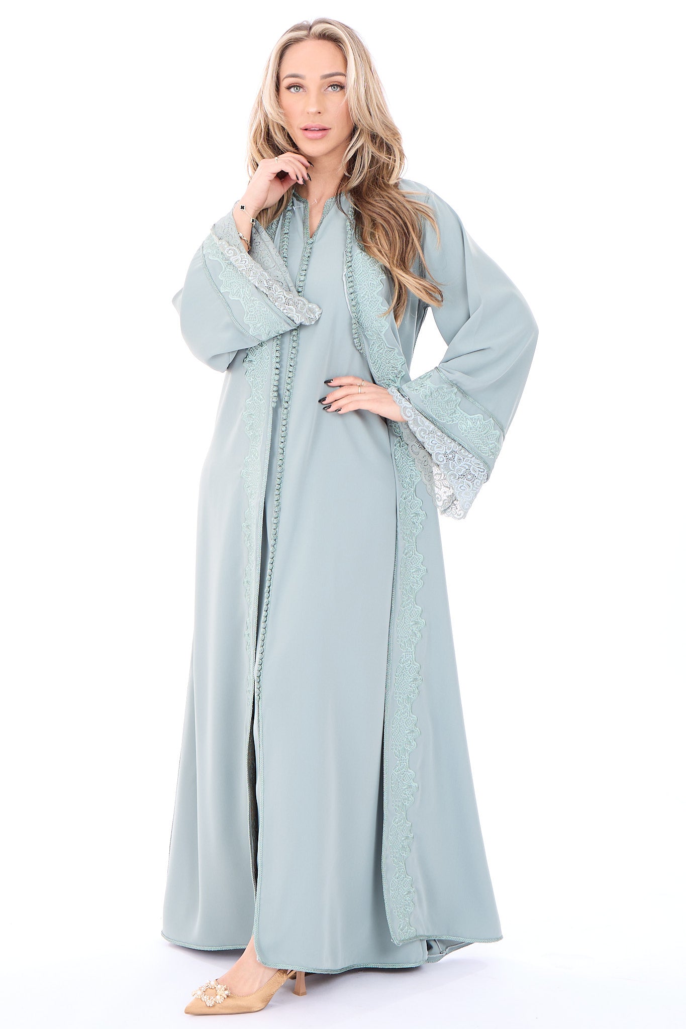 Caftan Jannah Darkseagreen