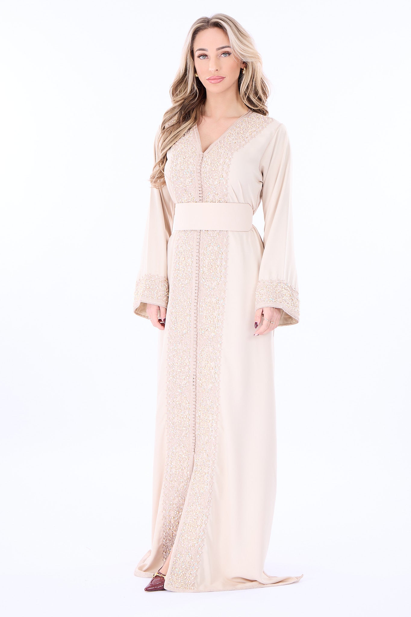 Caftan Rasha Beige