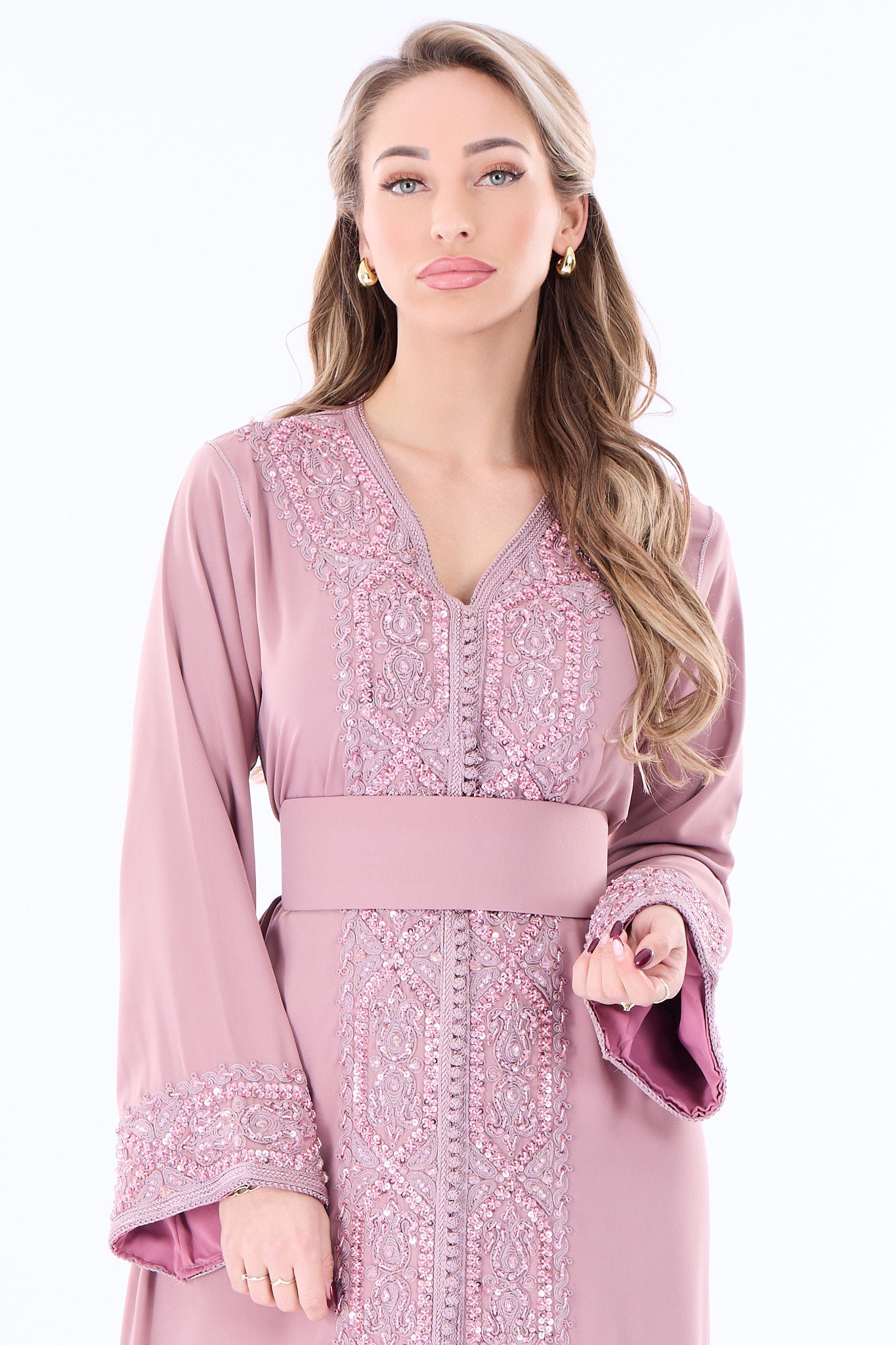 Caftan Rasha Paleviolet Pink