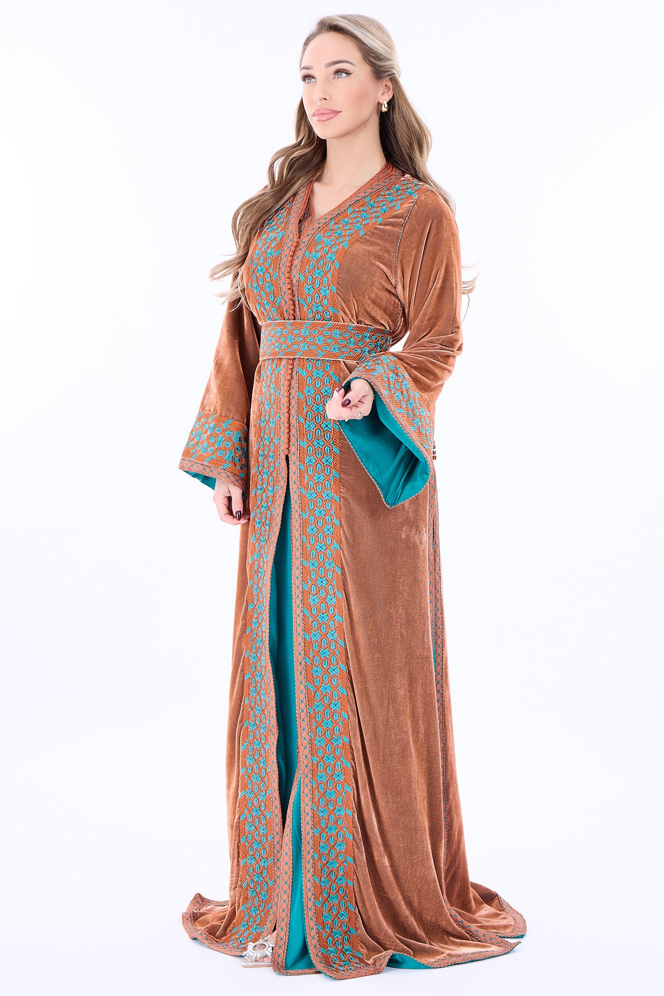Caftan Isra Orange