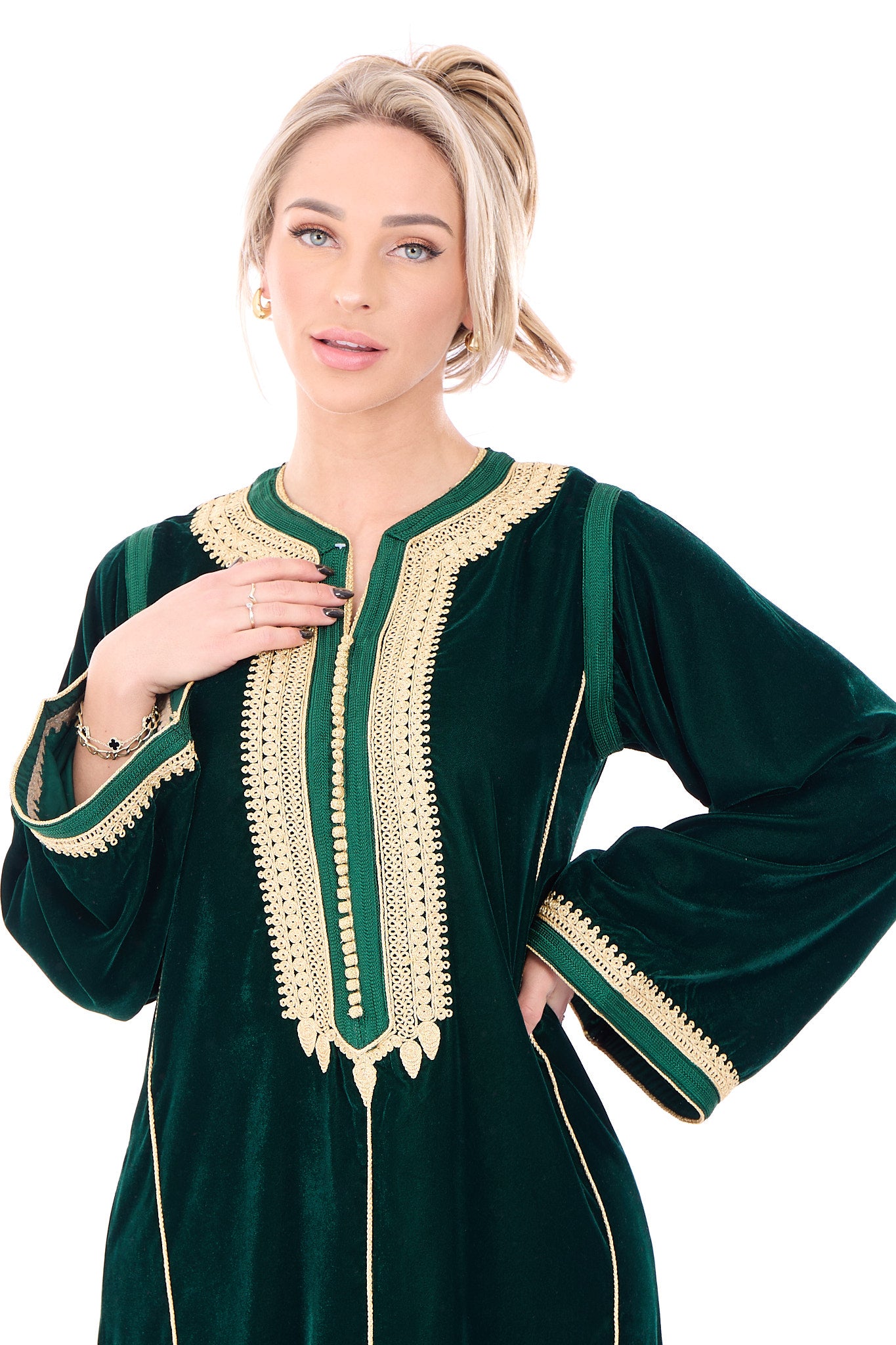 Caftan Lana Darkgreen