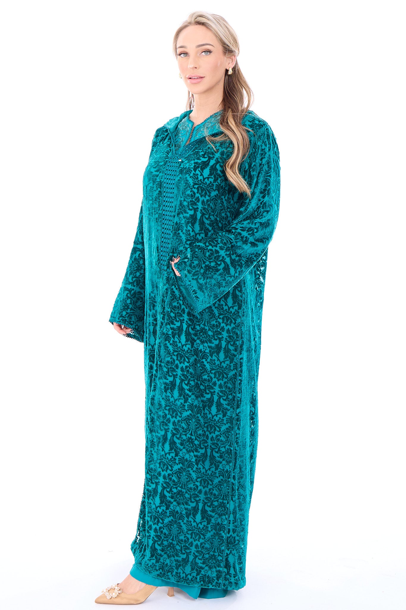 Jalaba Nancy Blue Petrol