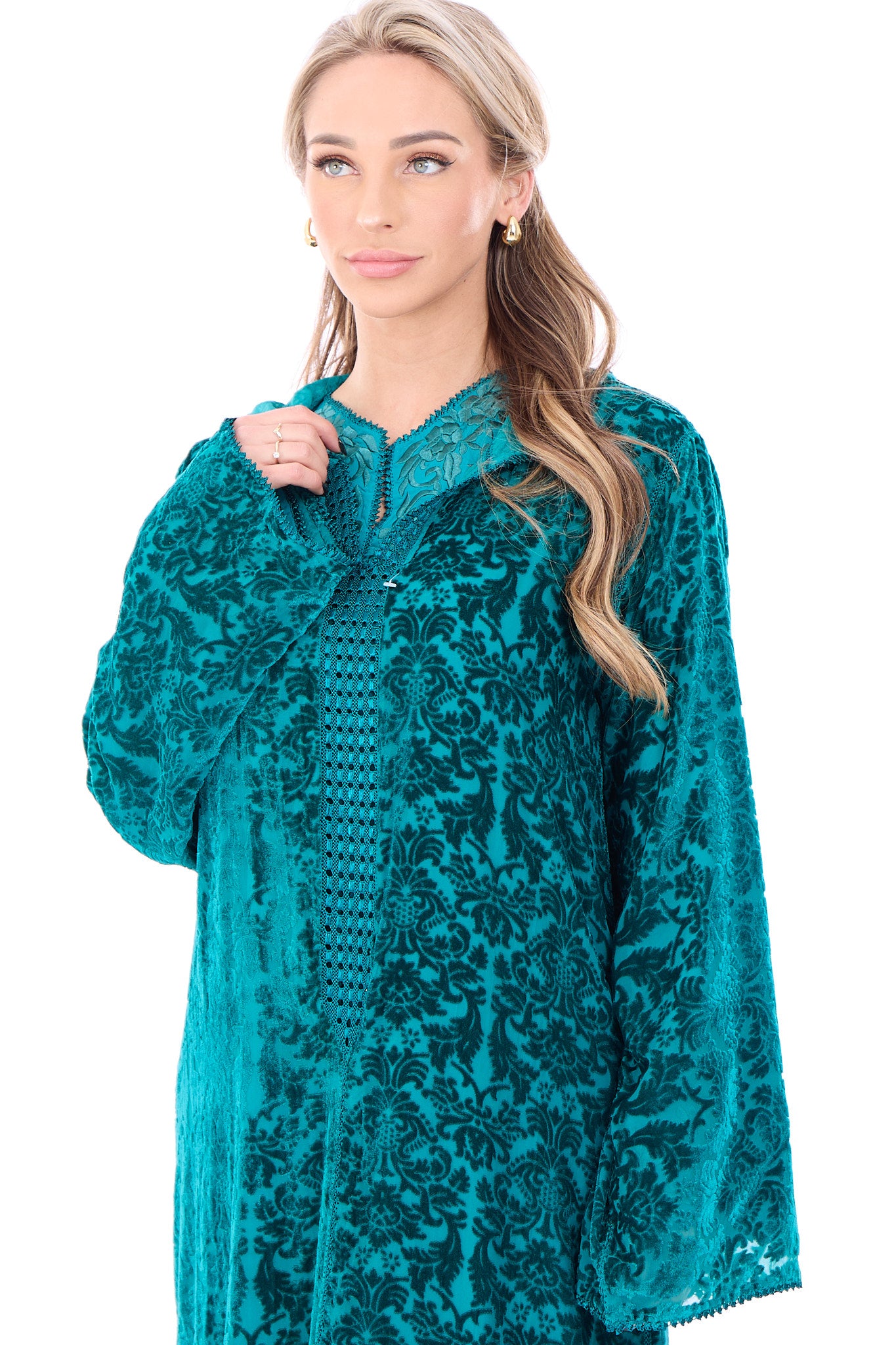 Jalaba Nancy Blue Petrol