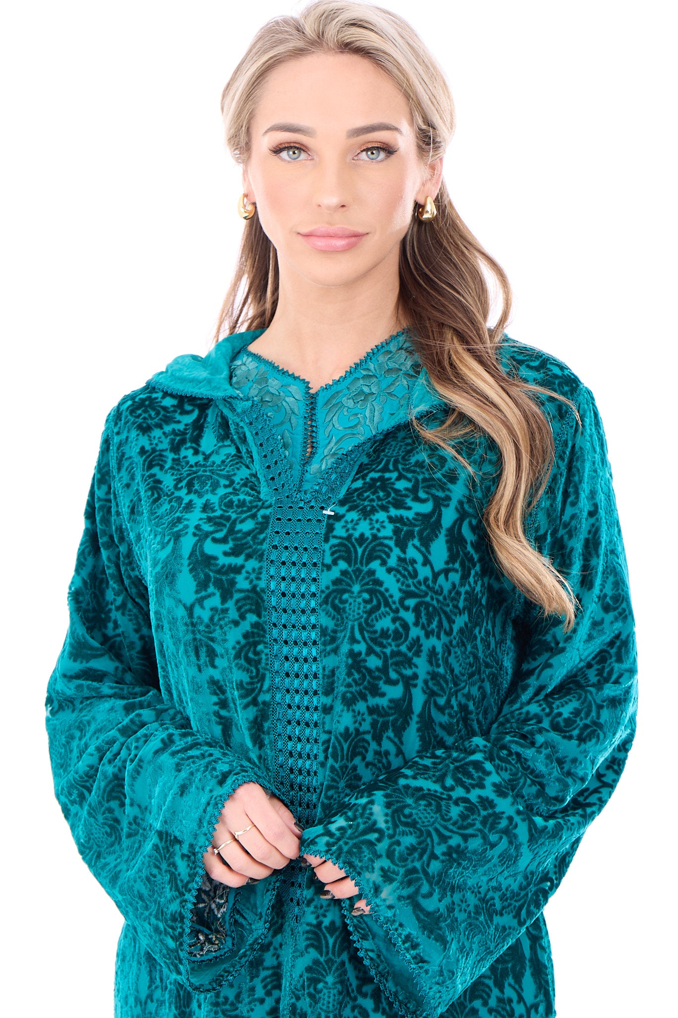 Jalaba Nancy Blue Petrol