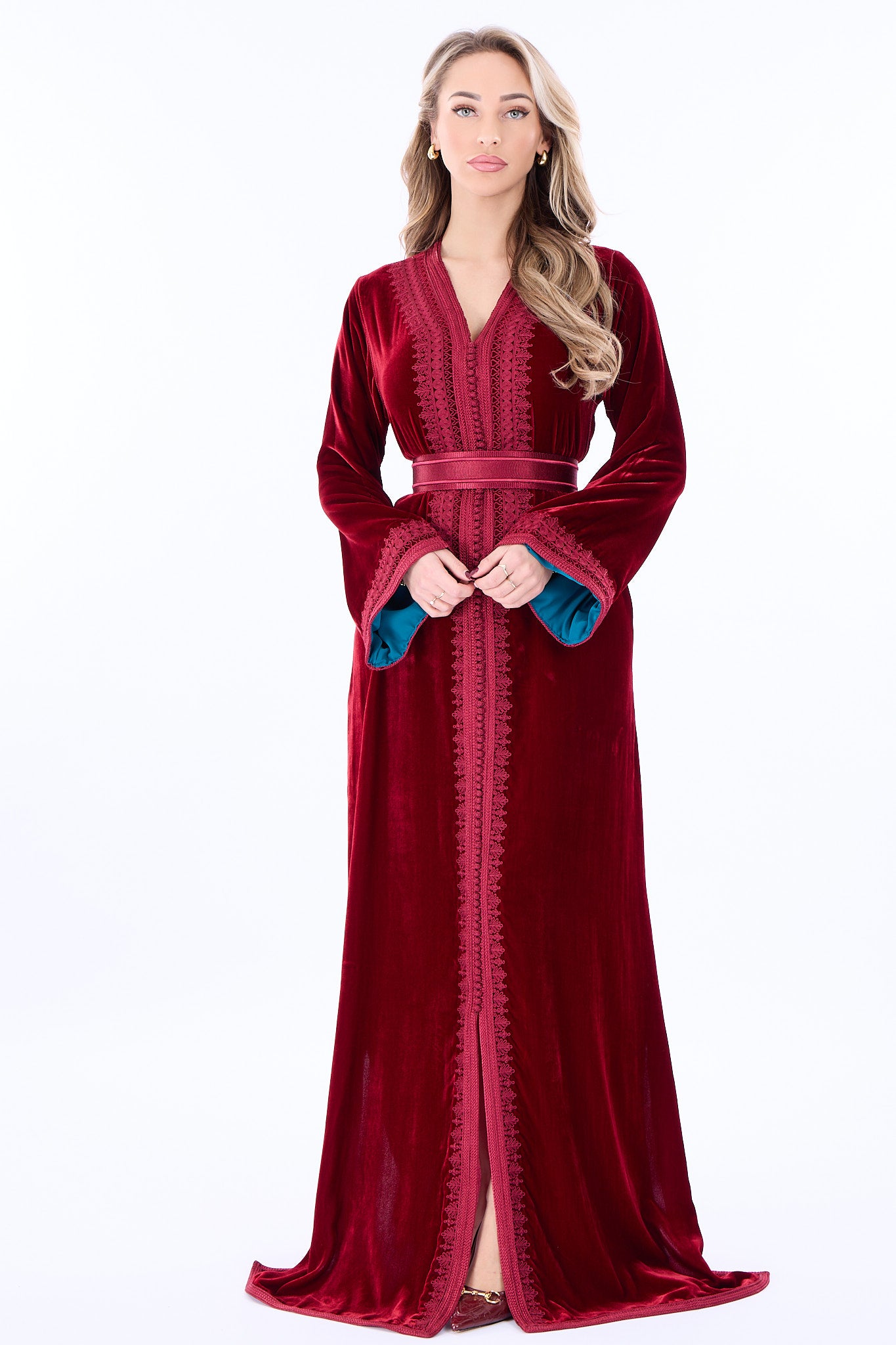 Caftan Amani Pomegrante