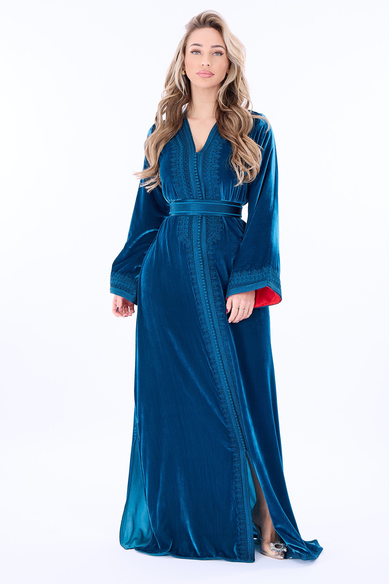 Caftan Amani Blue Petrol
