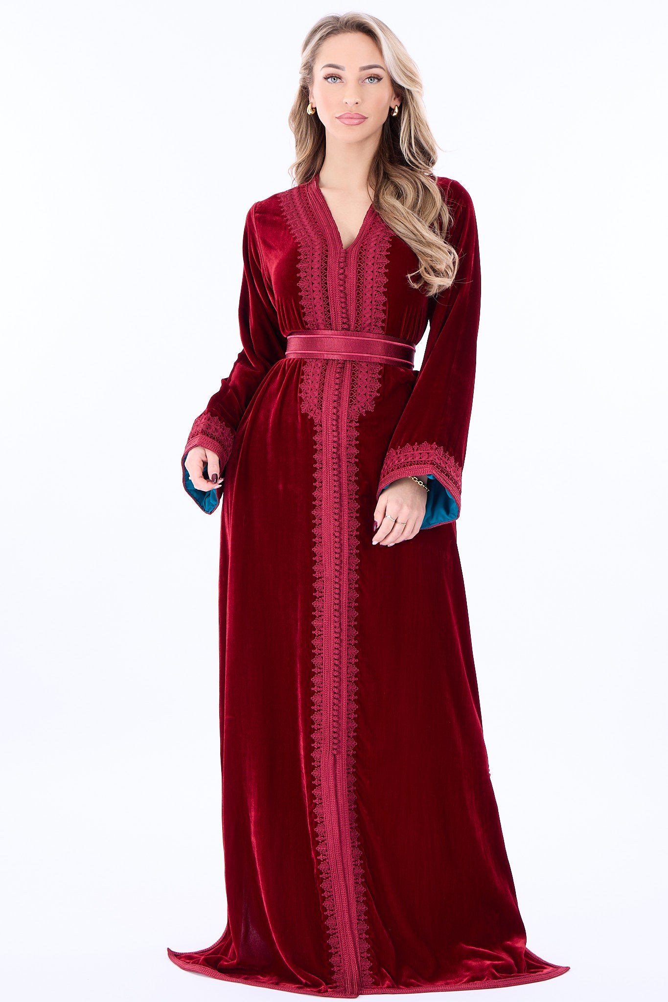 Caftan Amani Pomegrante