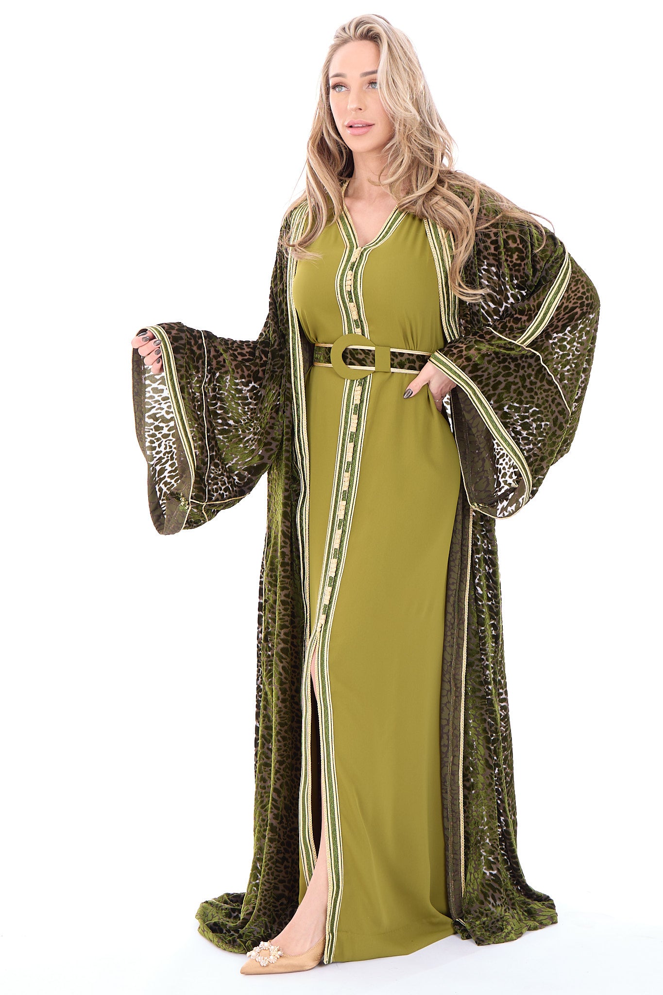 Caftan Anissa Oivegreen
