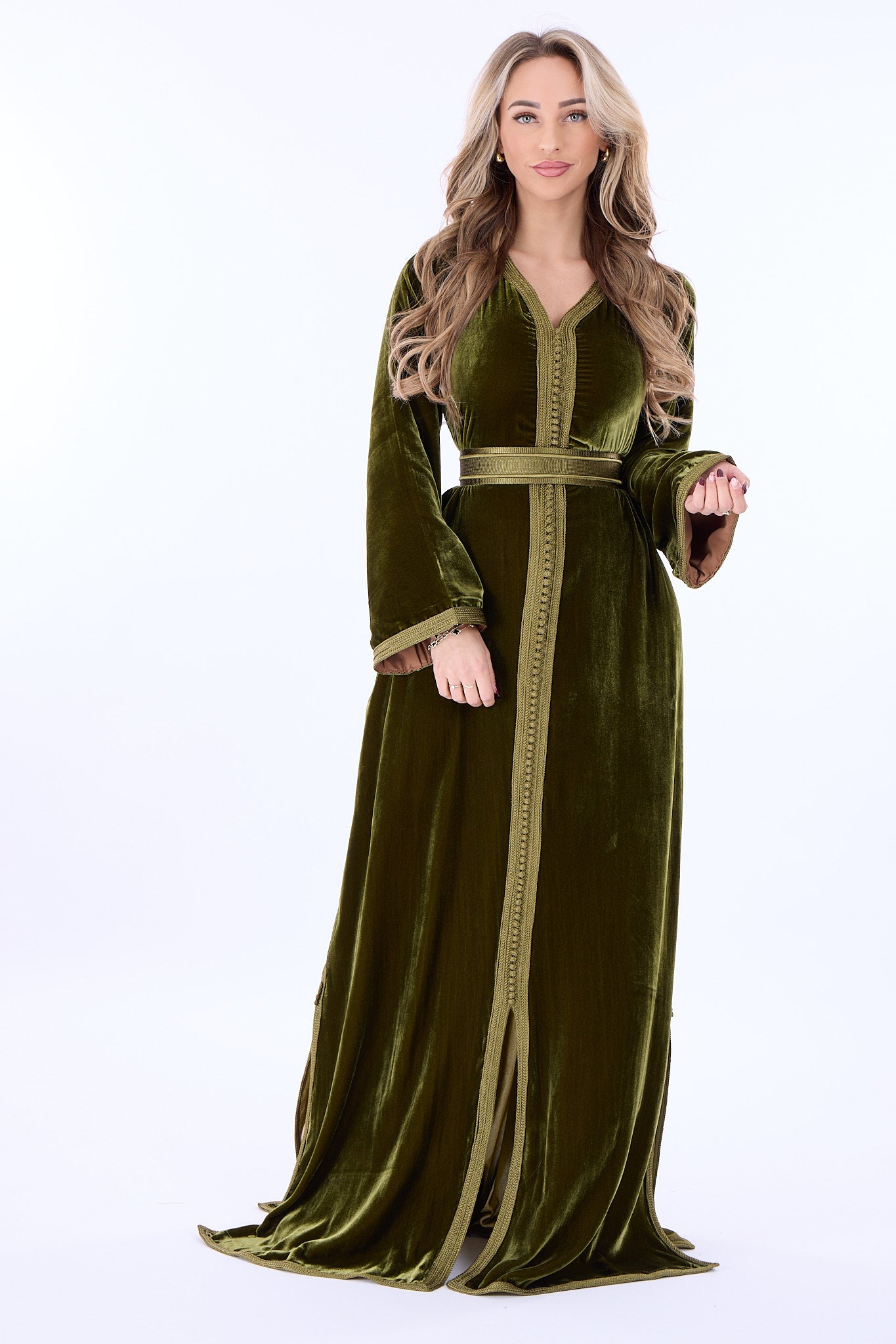 Caftan Sahar Olivegreen