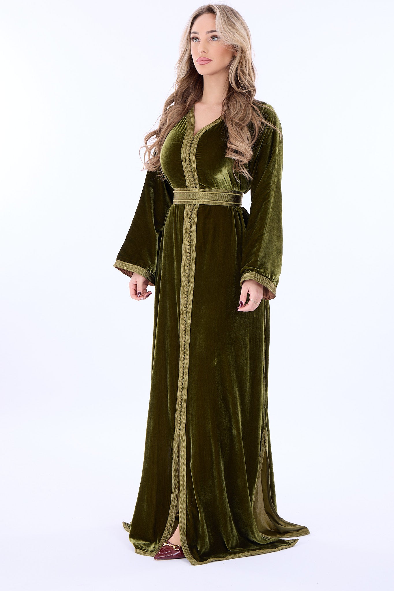 Caftan Sahar Olivegreen