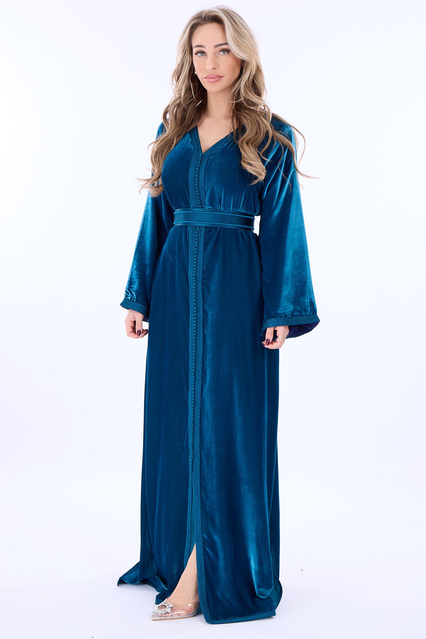 Caftan Sahar Blue Petrol