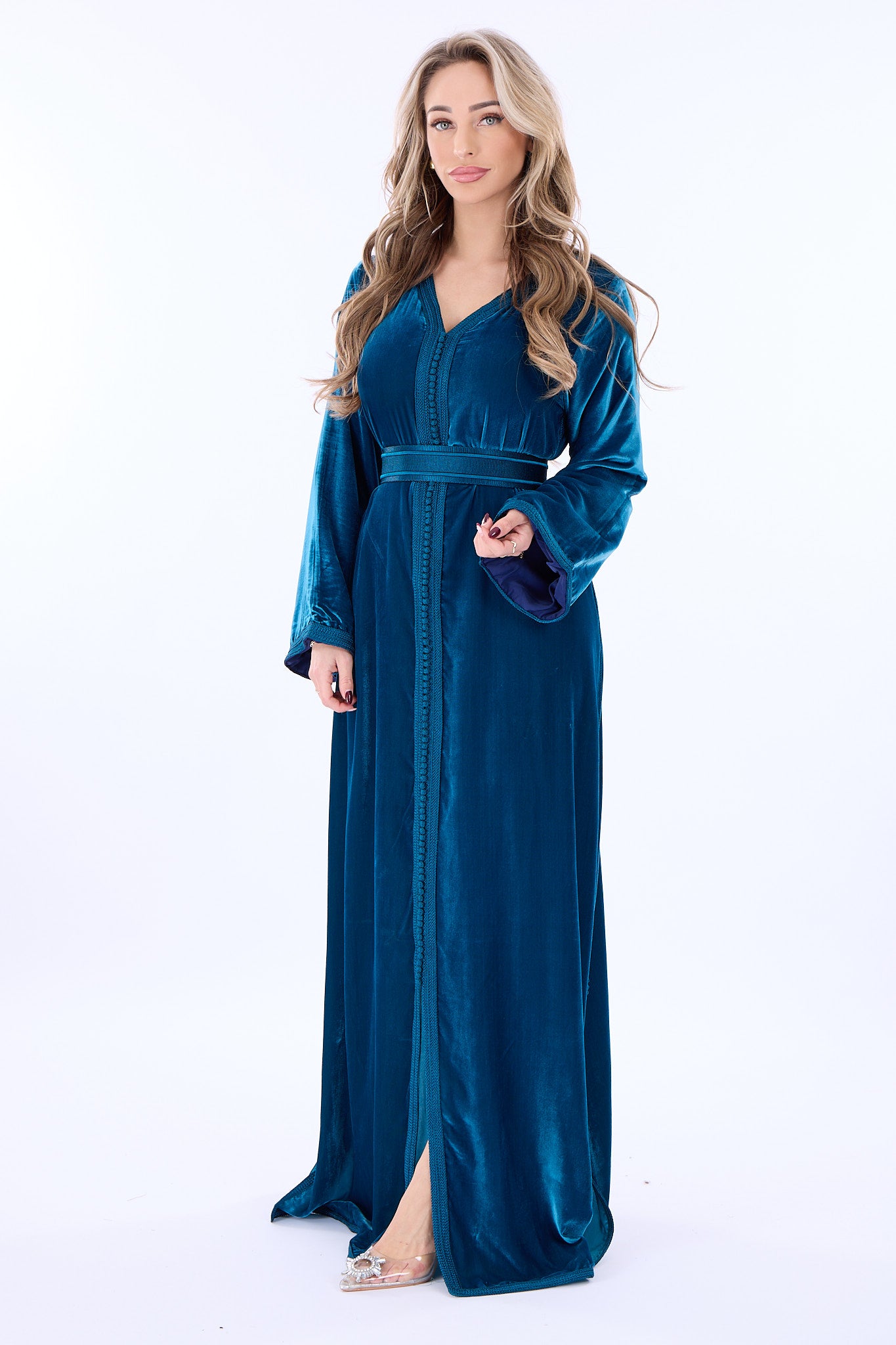 Caftan Sahar Blue Petrol
