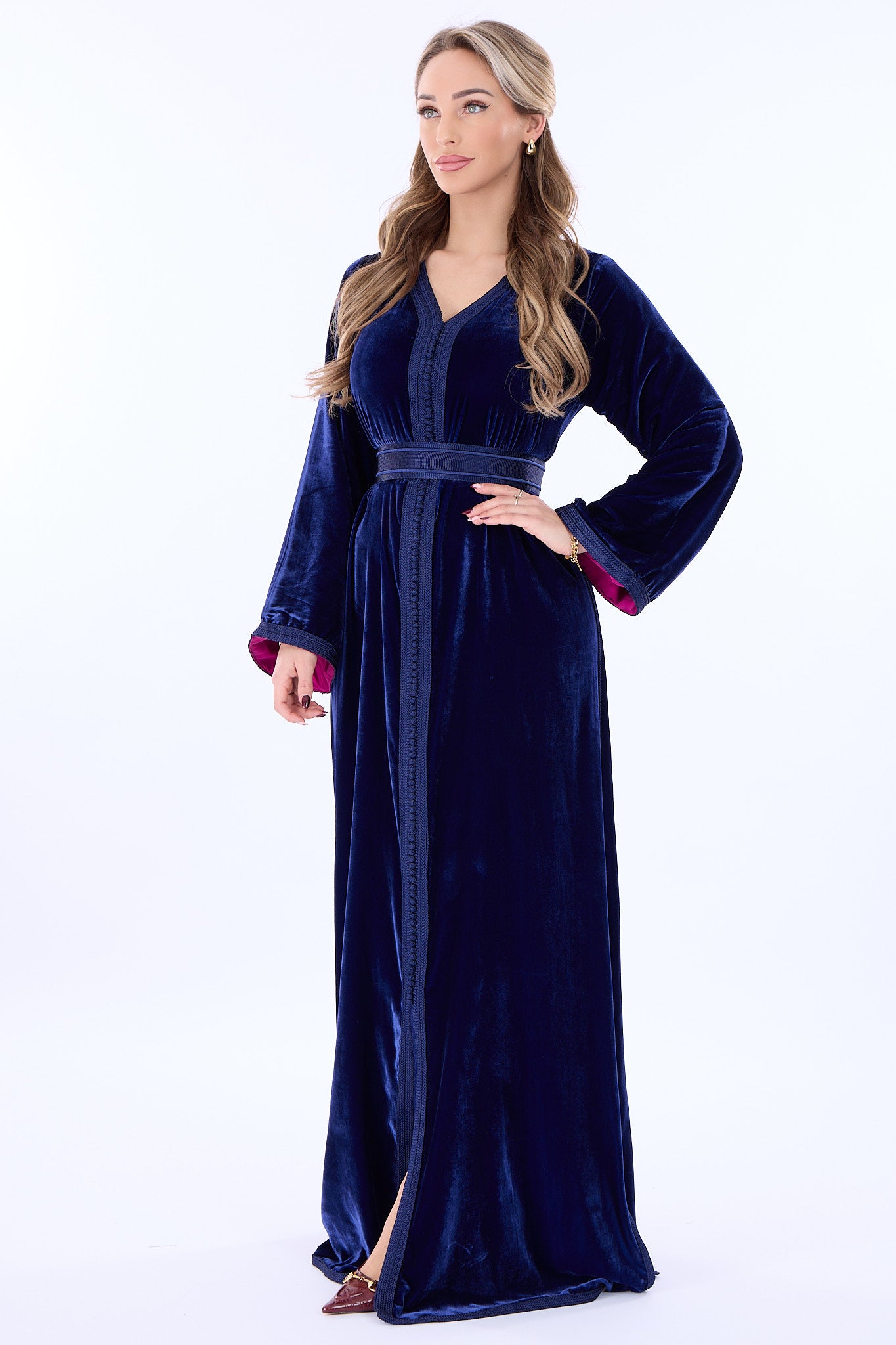 Caftan Sahar Oxfordblue