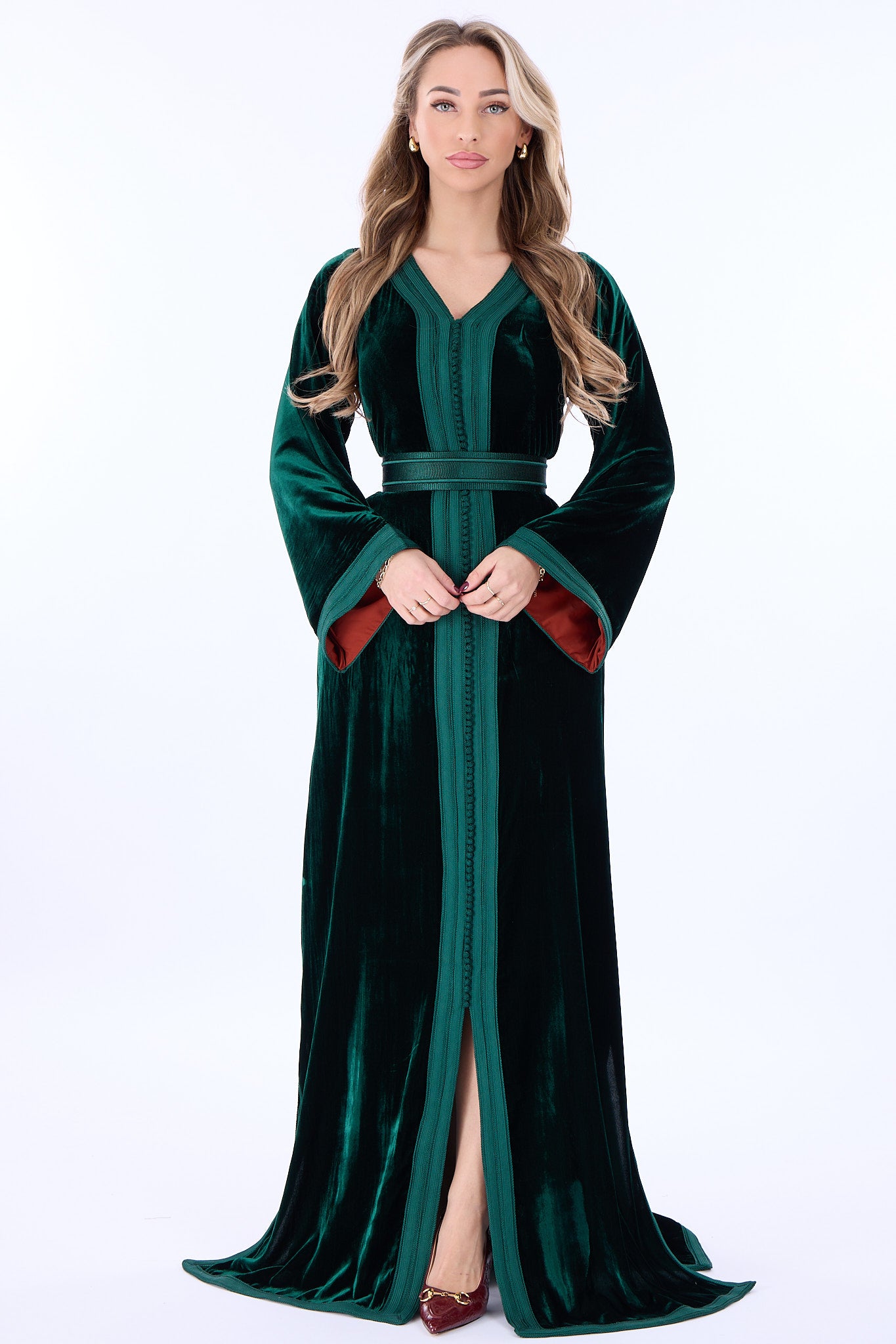 Caftan Sahar Darkgreen
