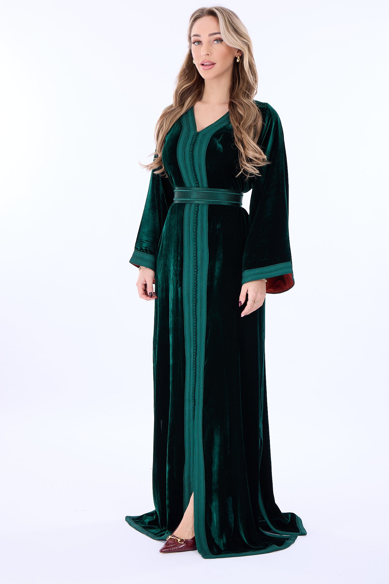 Caftan Sahar Darkgreen