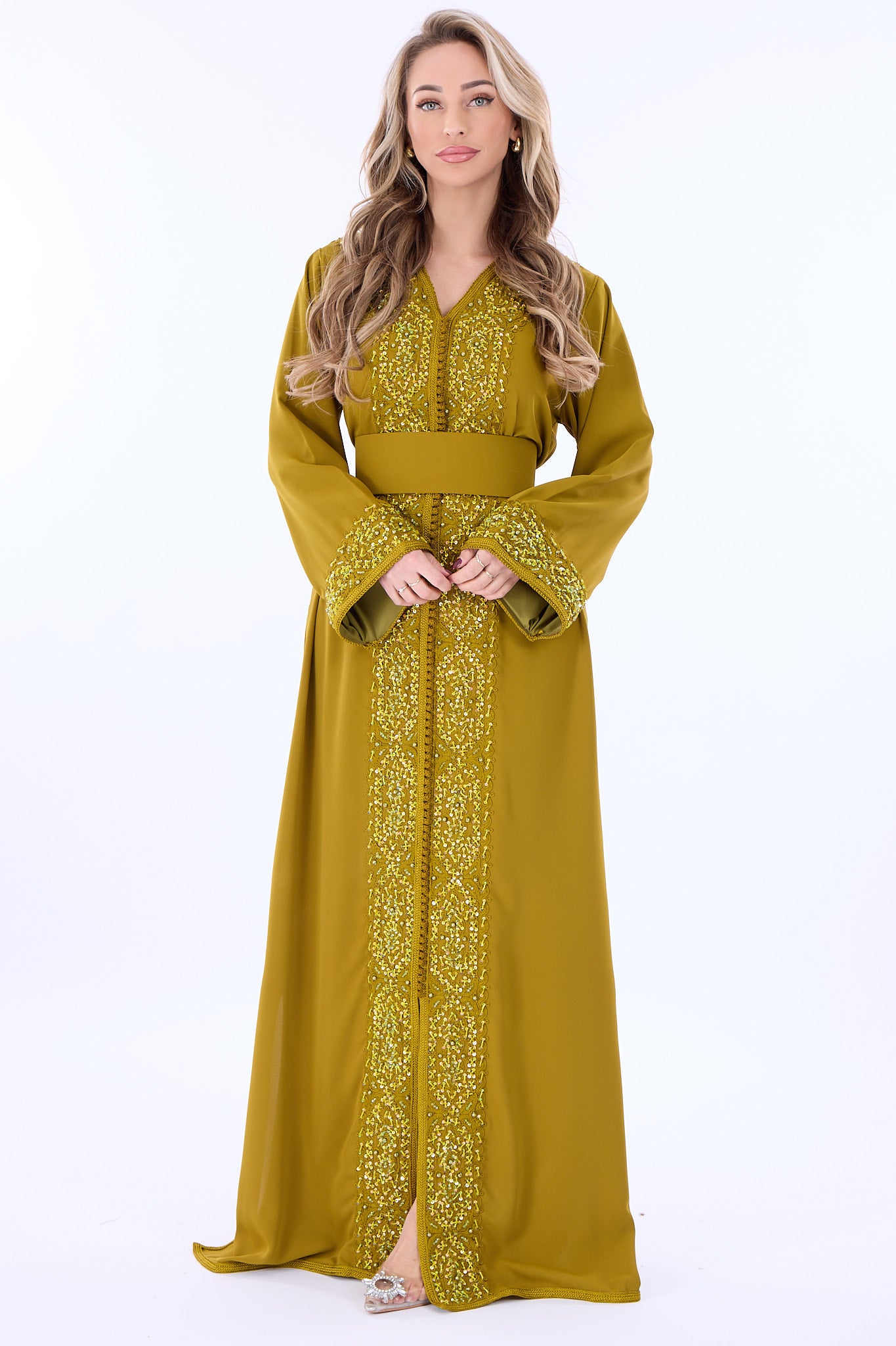 Caftan Rasha Mosterd