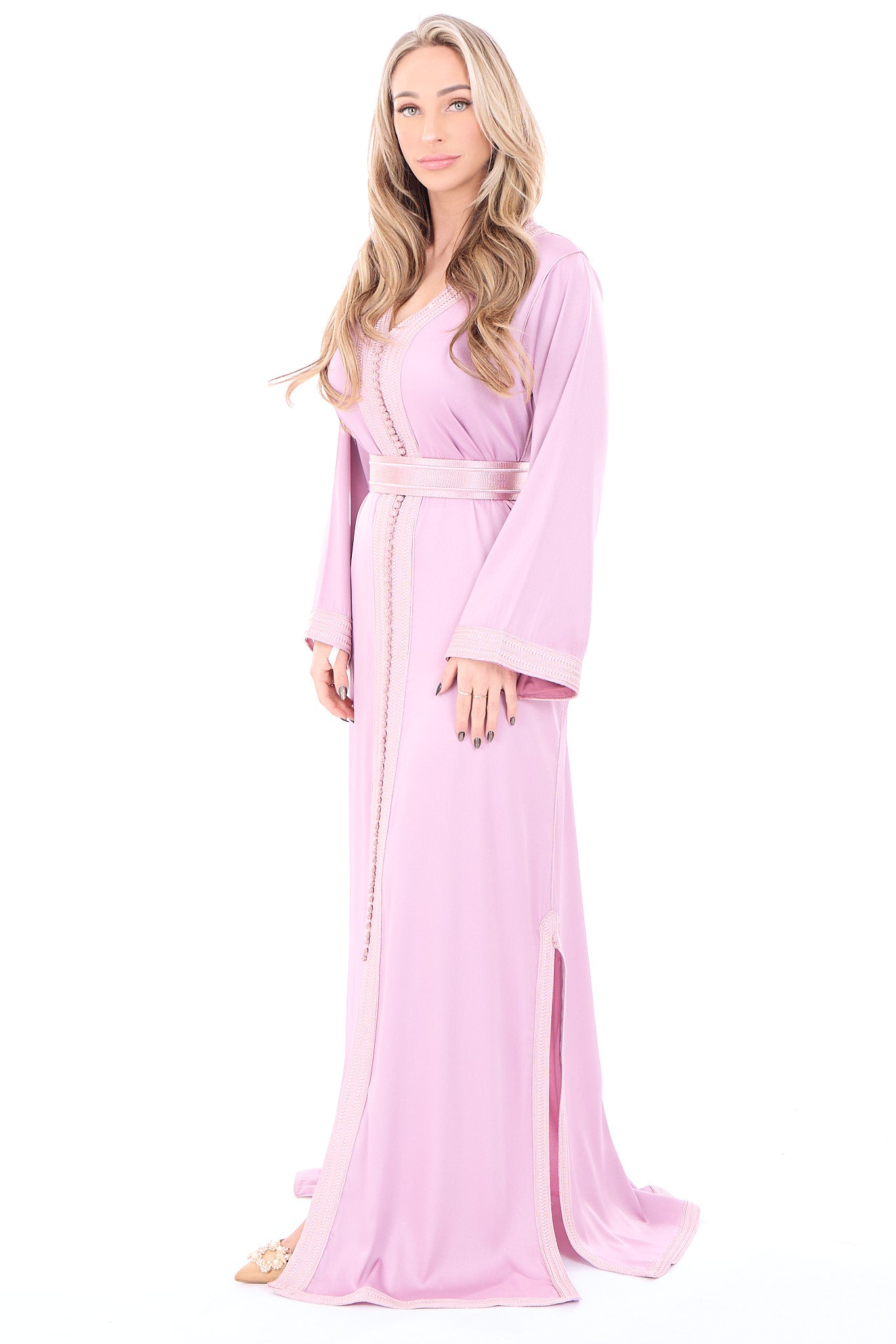 Caftan Imaan palevioletred