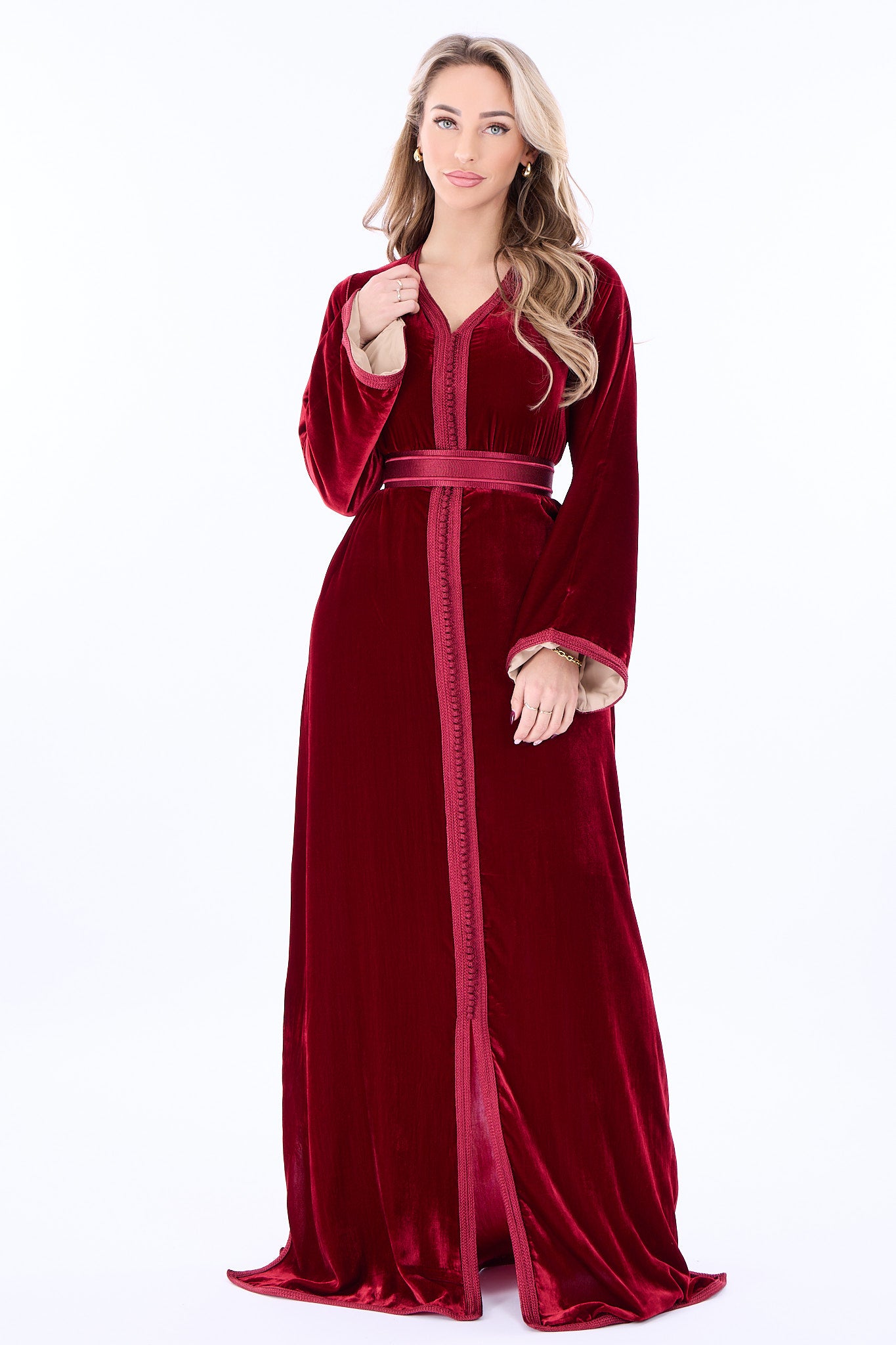 Caftan Sahar Pomegrante