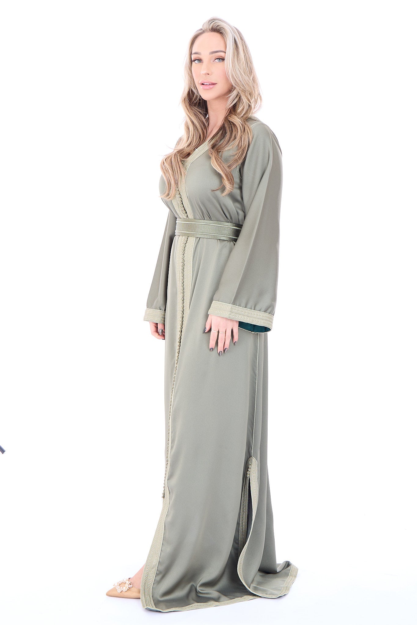 Caftan Imaan Olivegreen