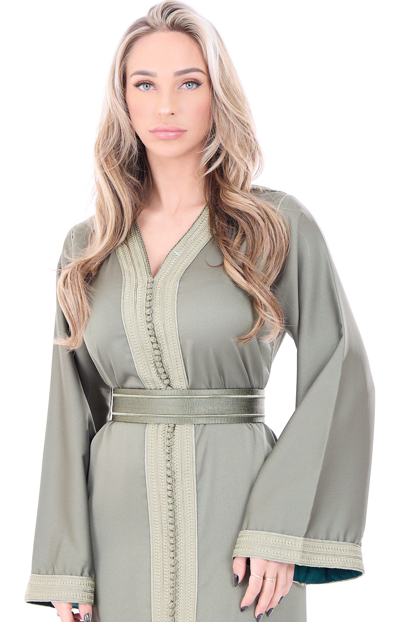 Caftan Imaan Olivegreen