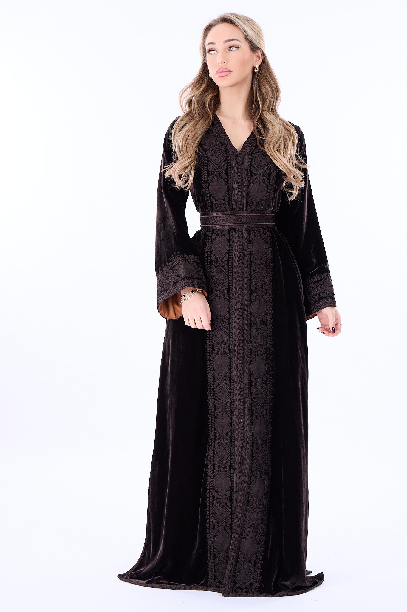 Caftan Ines Brown