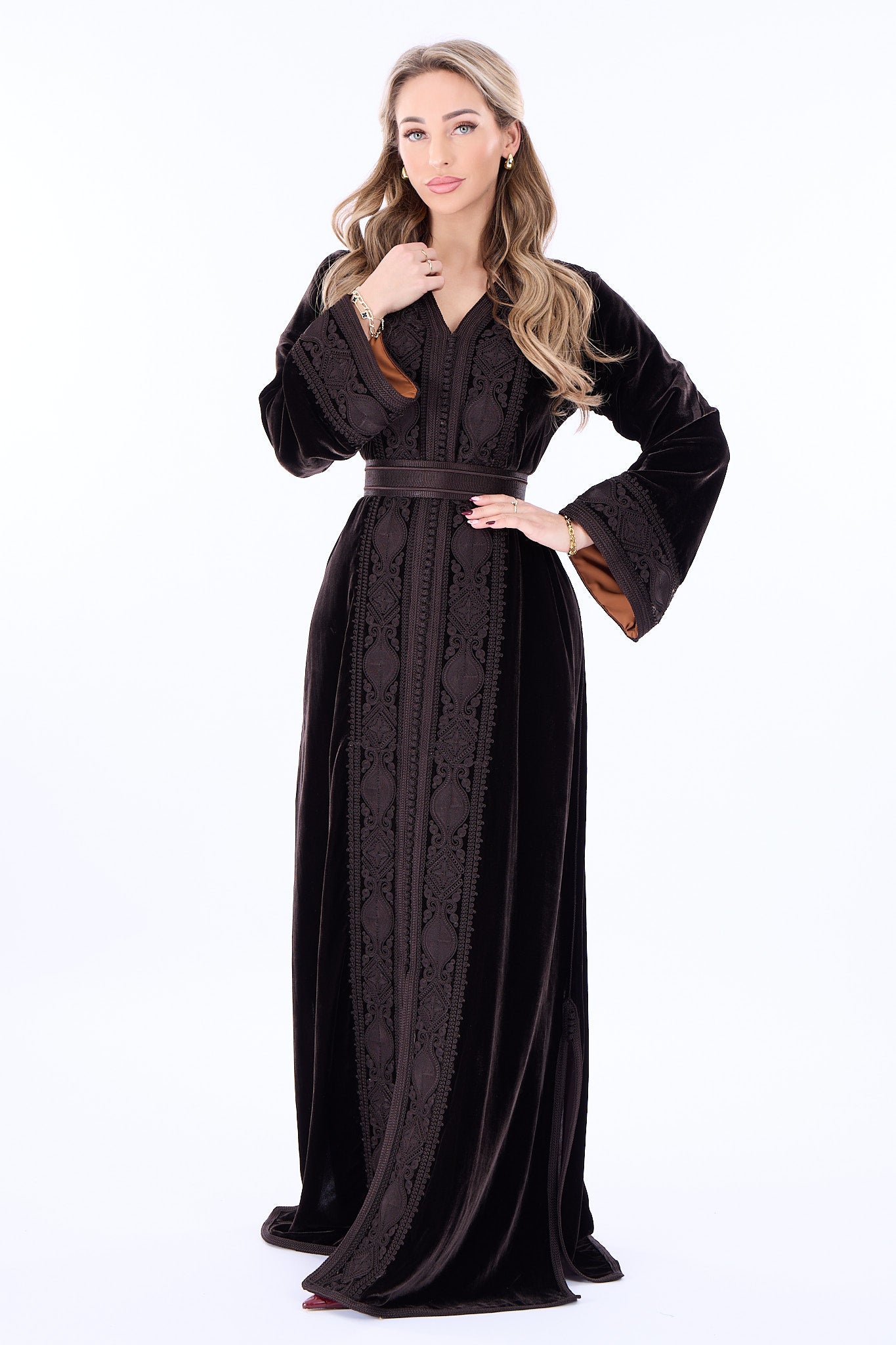 Caftan Ines Brown