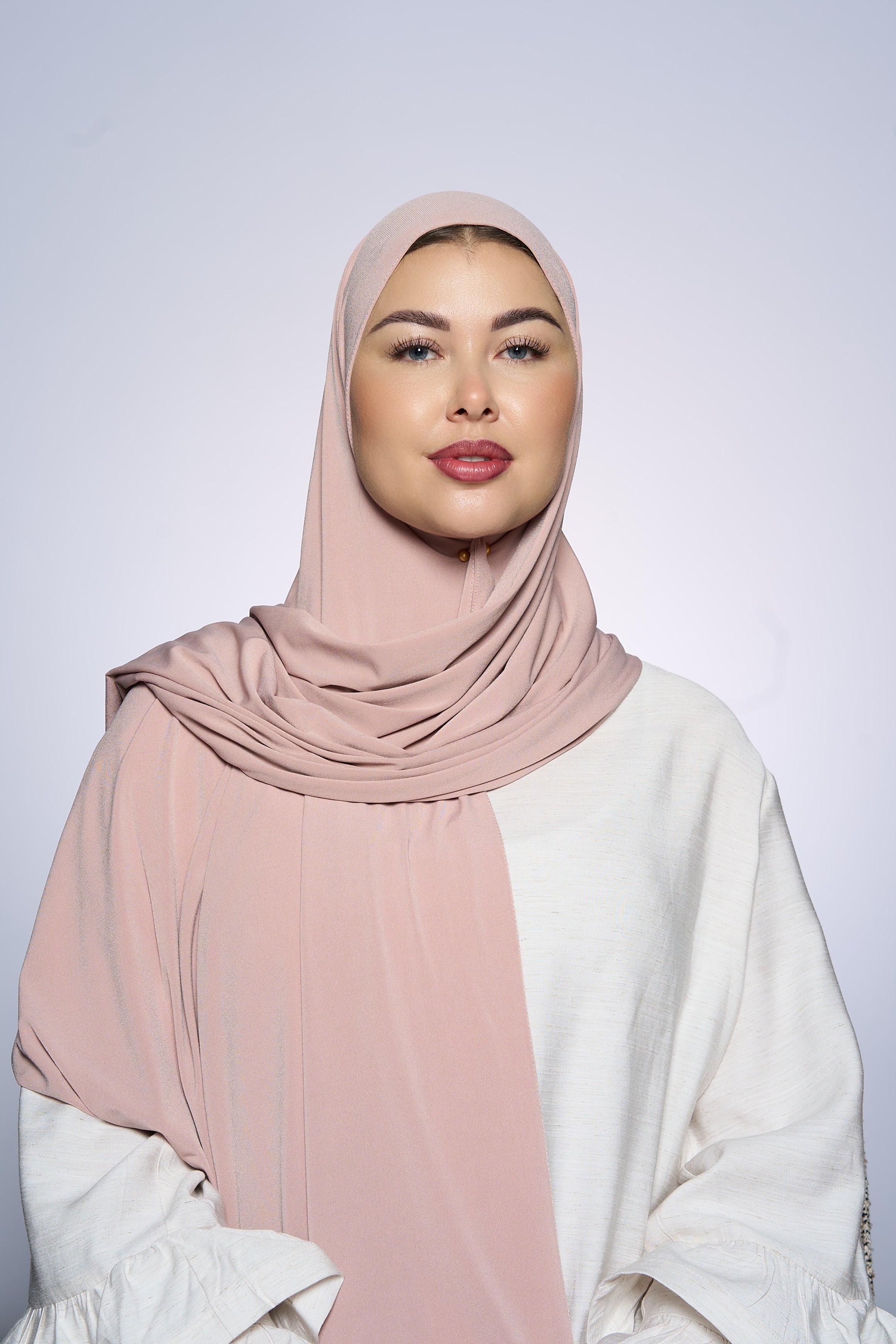 Premium Jersey Hijab Fin - Medium Tanny