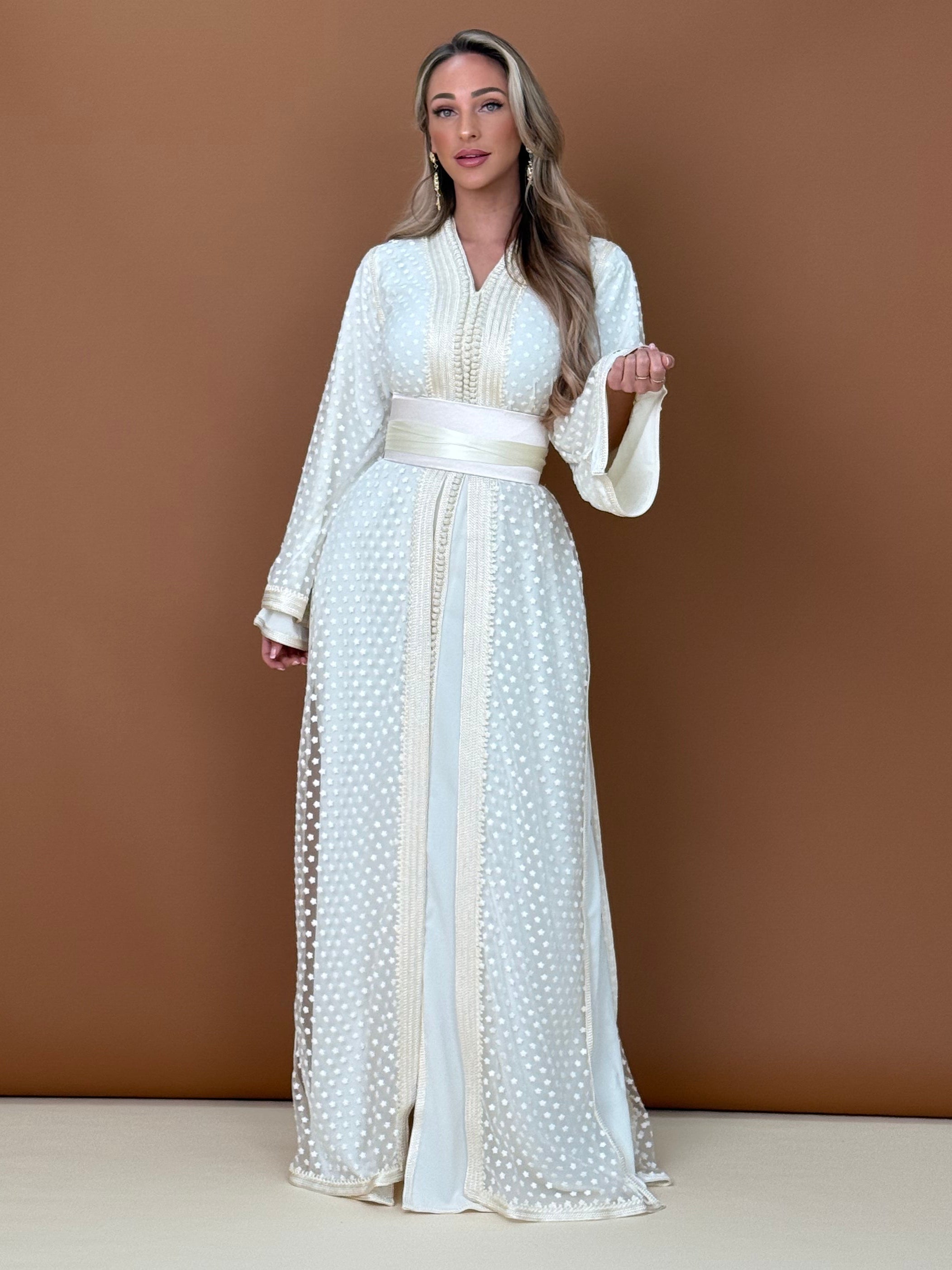 Caftan Nada Ivory