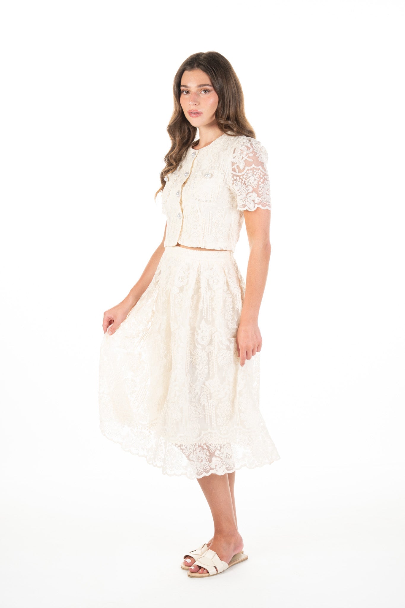 Set Iris Brokenwhite