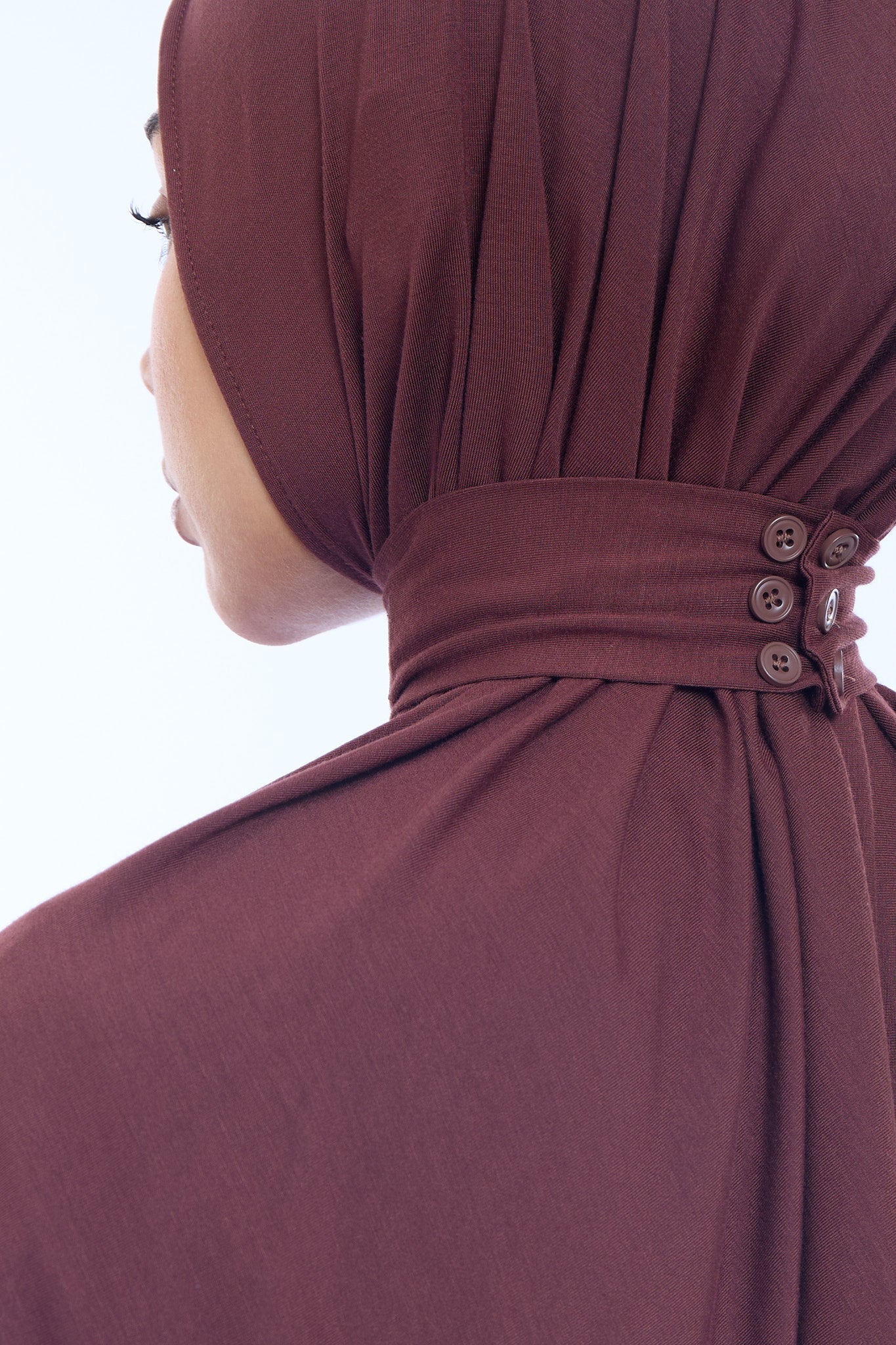 Instant Hijab Bamboo I Dark Chocolate
