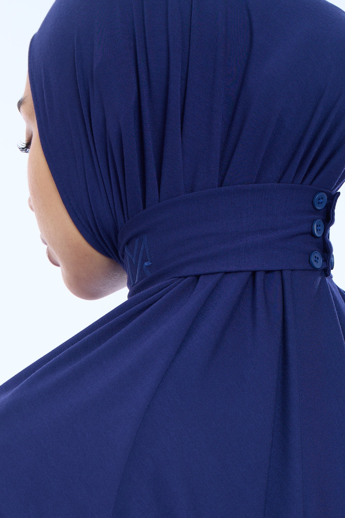 Instant Hijab Bamboo I Deep Indigo
