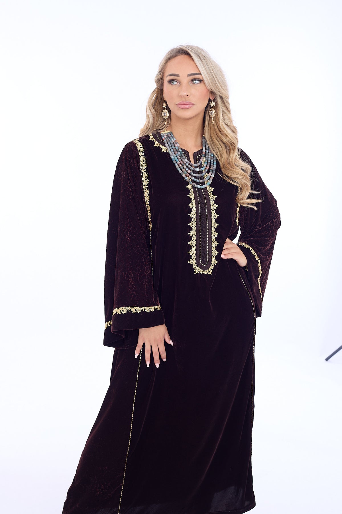 Caftan Almaas Brown