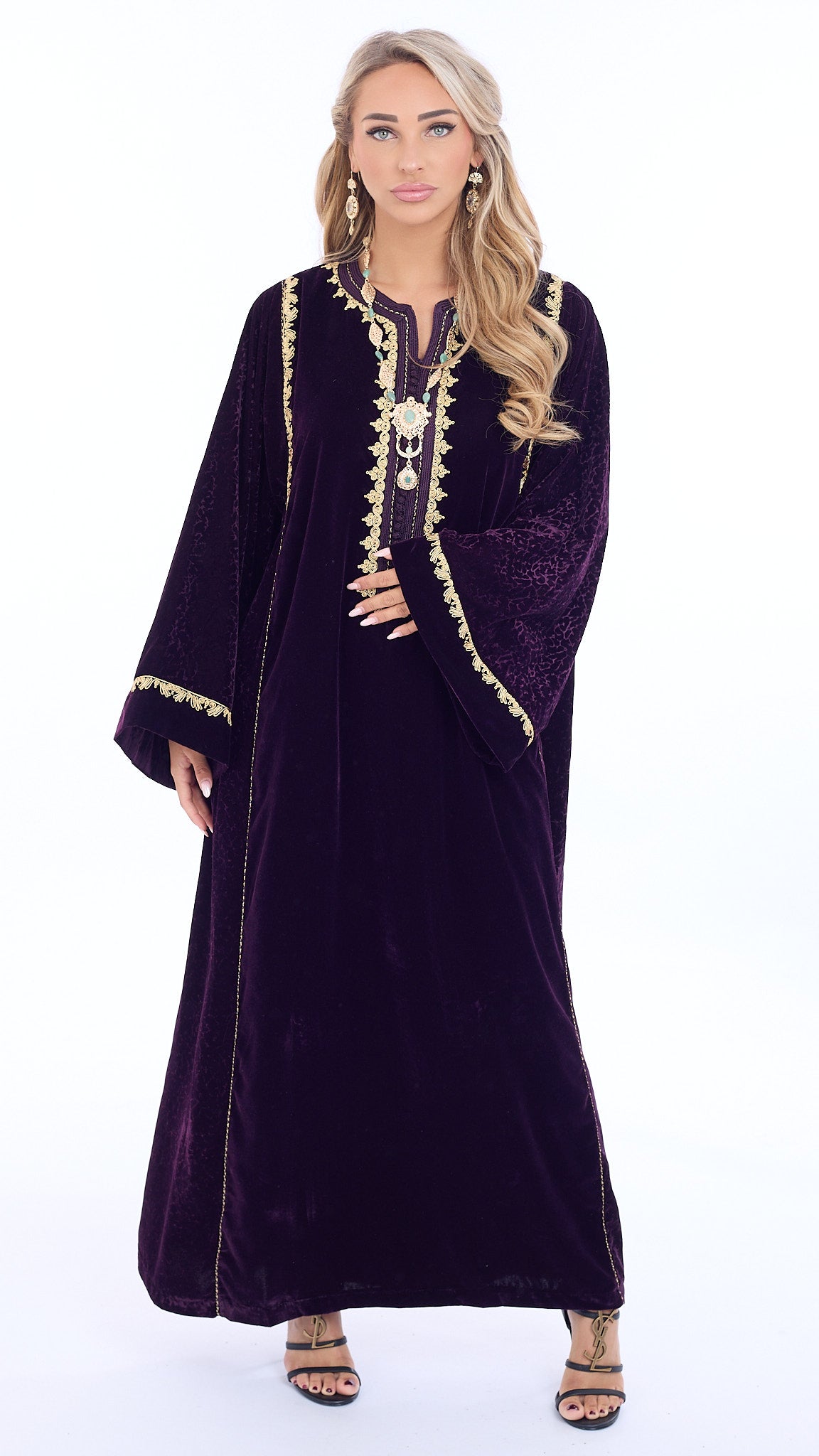 Caftan Almaas Rebecca Purple