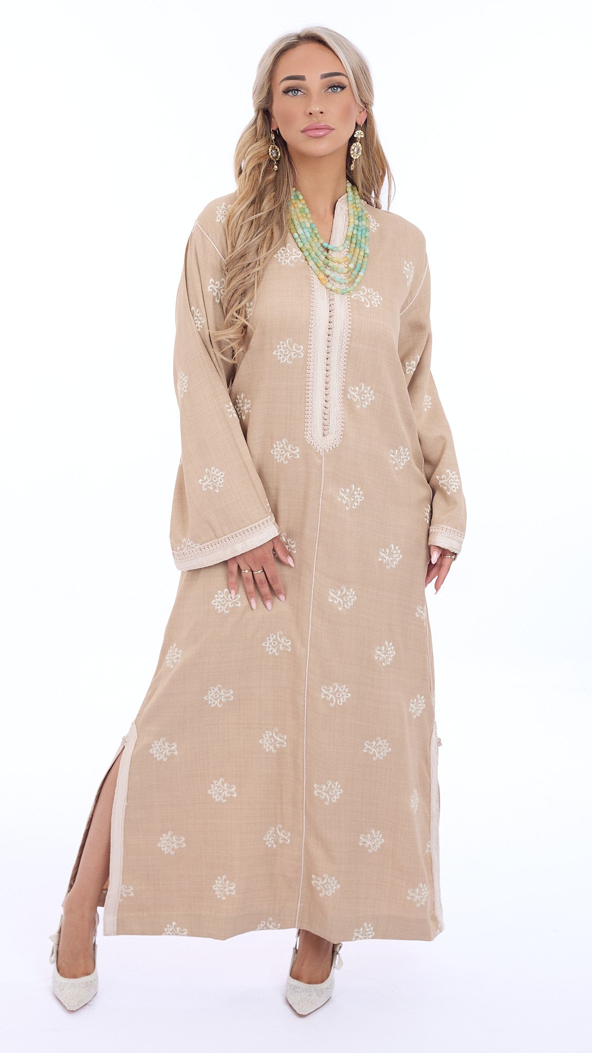 Caftan Sabreen Beige