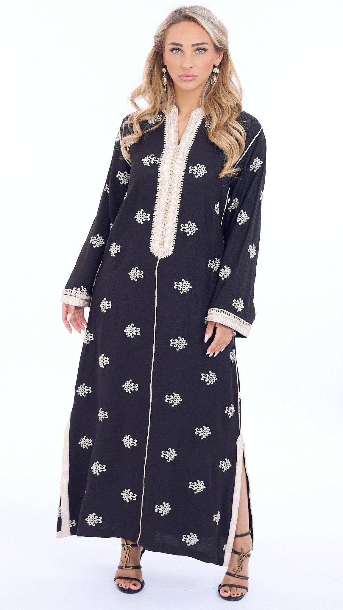 Caftan Sabreen Black