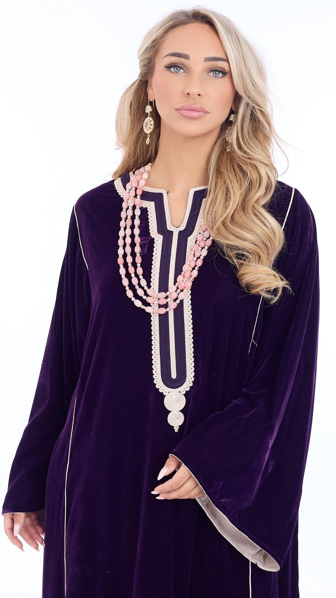 Caftan Sherin Rebecca Purple