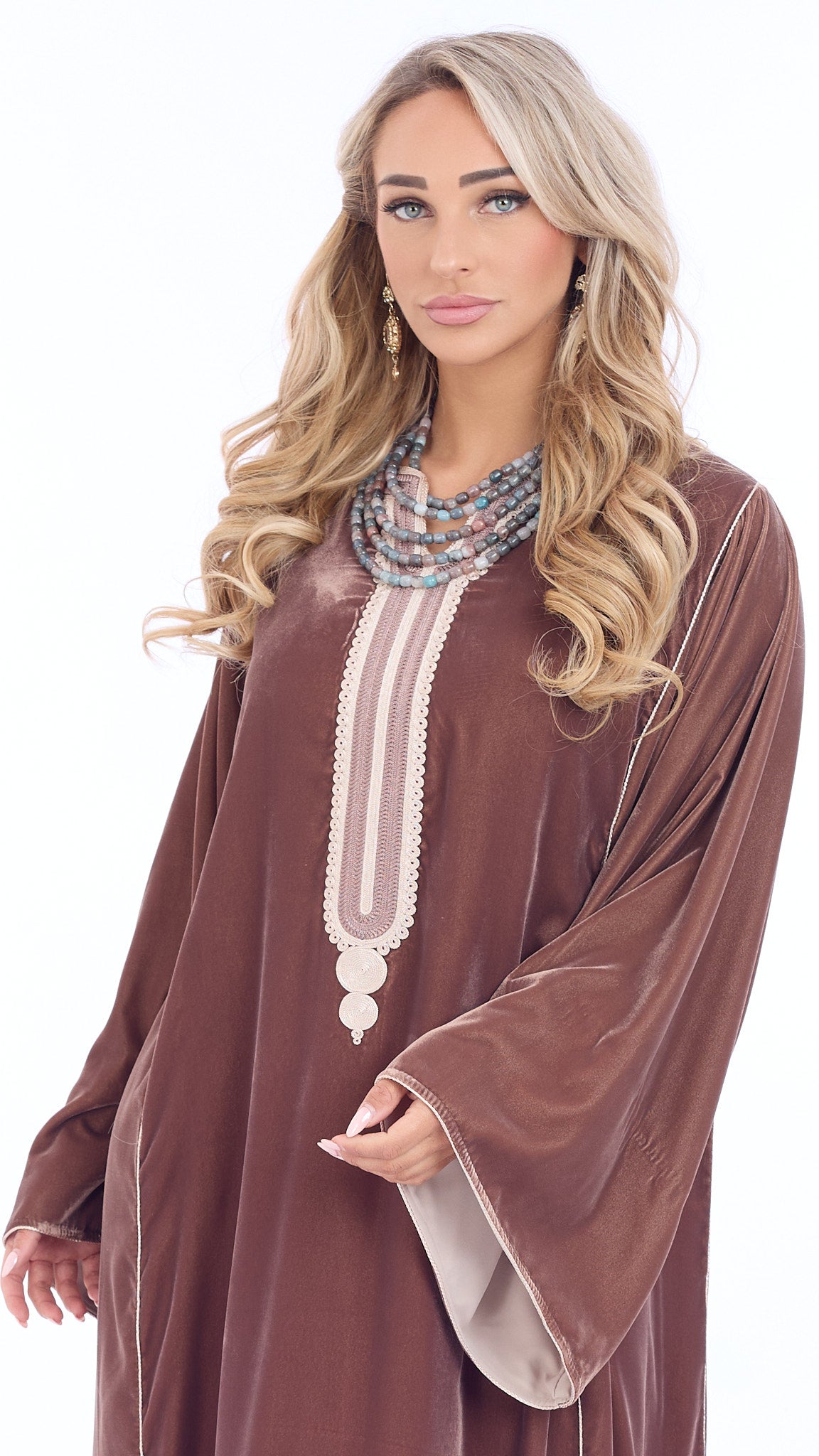 Caftan Sherin Nude