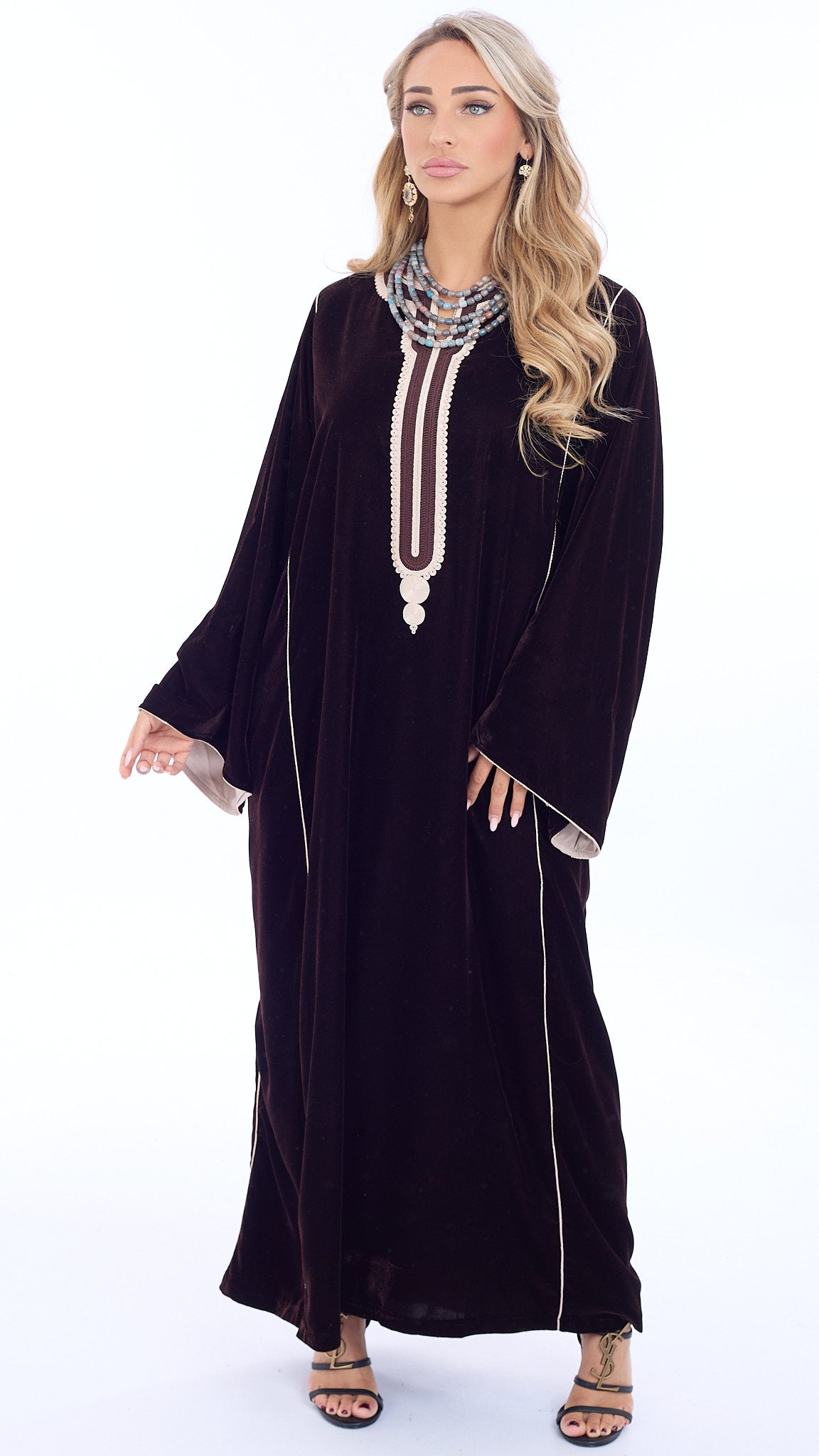 Caftan Sherin Brown