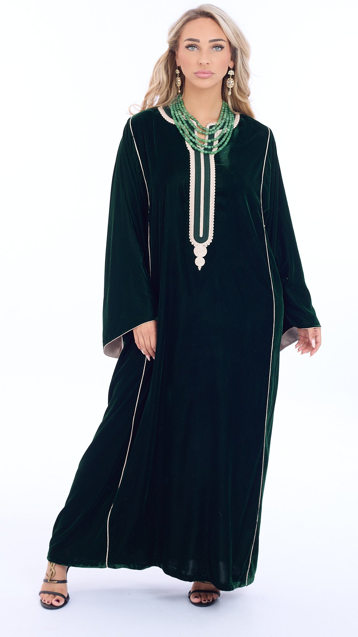 Caftan Sherin Darkgreen